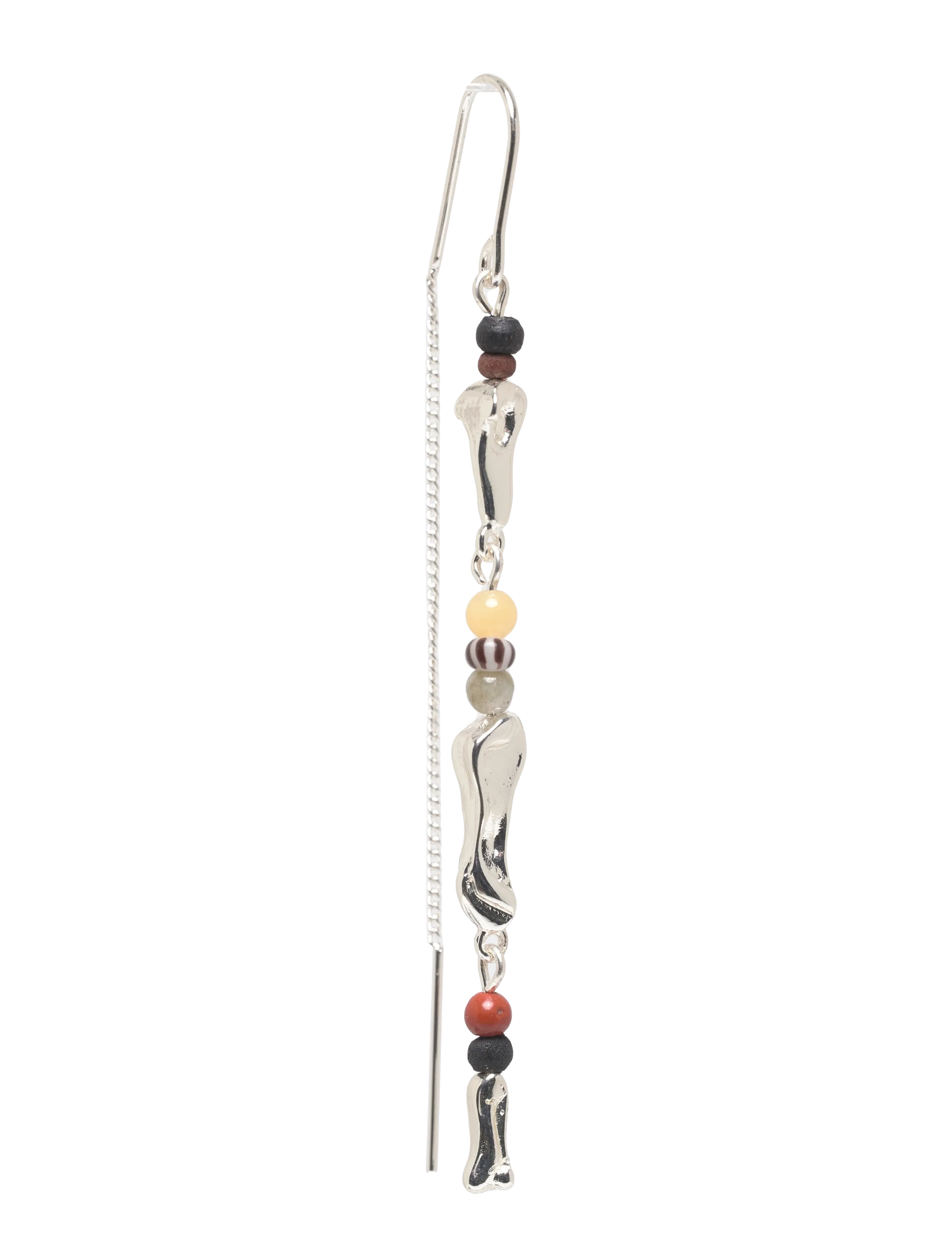 Pilgrim - DAWN chain earrings silver-plated - ohrhänger - silver plated - 1