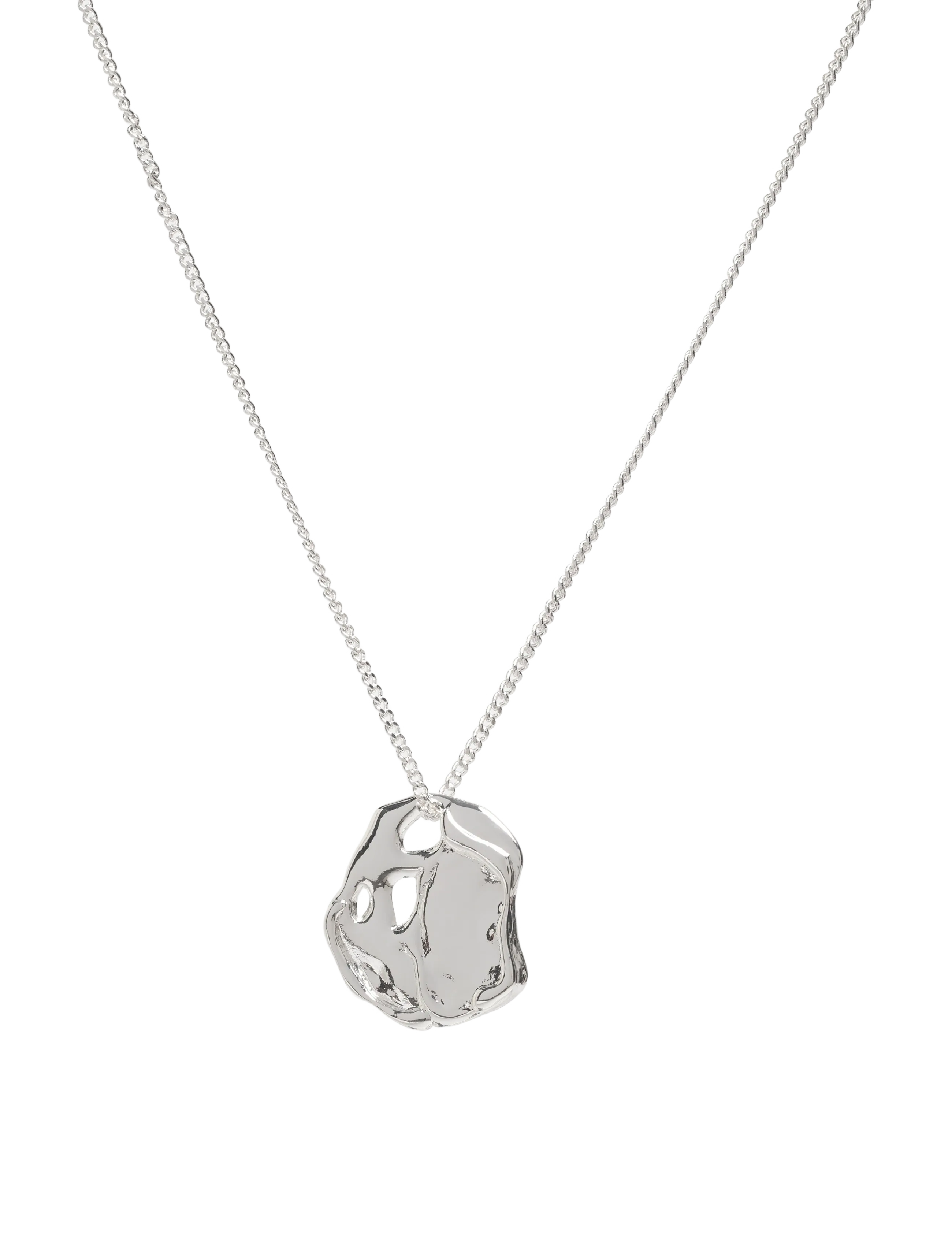 Pilgrim DAWN necklace, 2-in-1 set, silver-plated - Kaelaketid - SILVER PLATED / silver