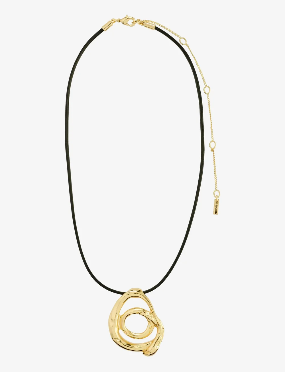 Pilgrim - UNFOLD necklace gold-plated - išraiškingi vėriniai - gold plated - 2