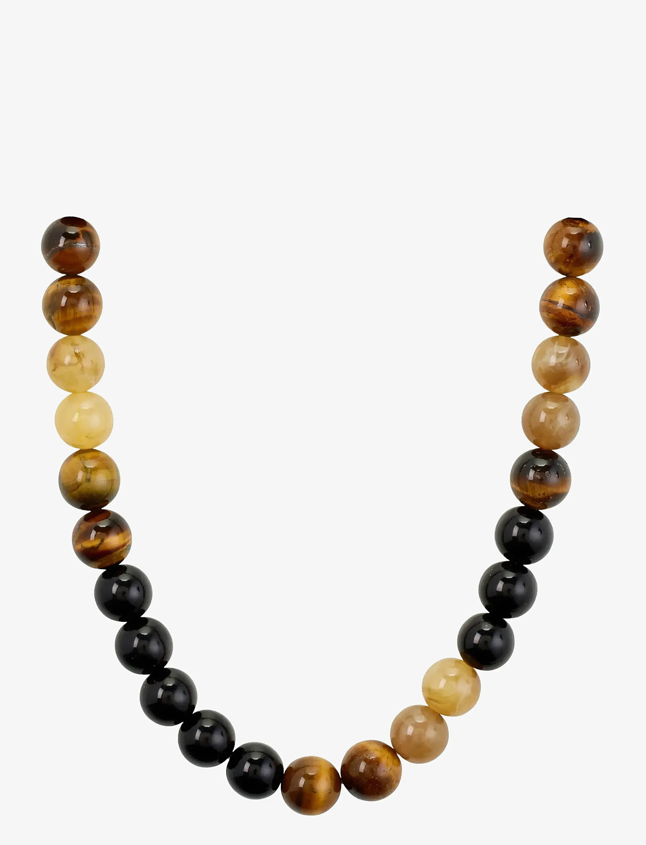 Pilgrim - UNFOLD necklace gold-plated/brown - necklaces - gold plated - 1