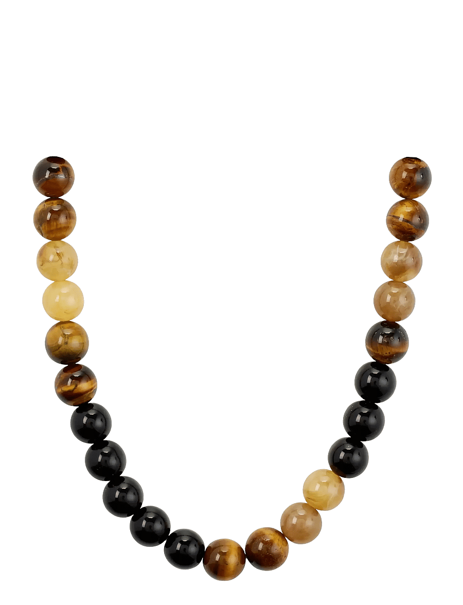 Pilgrim - UNFOLD necklace gold-plated/brown - gold plated - 1