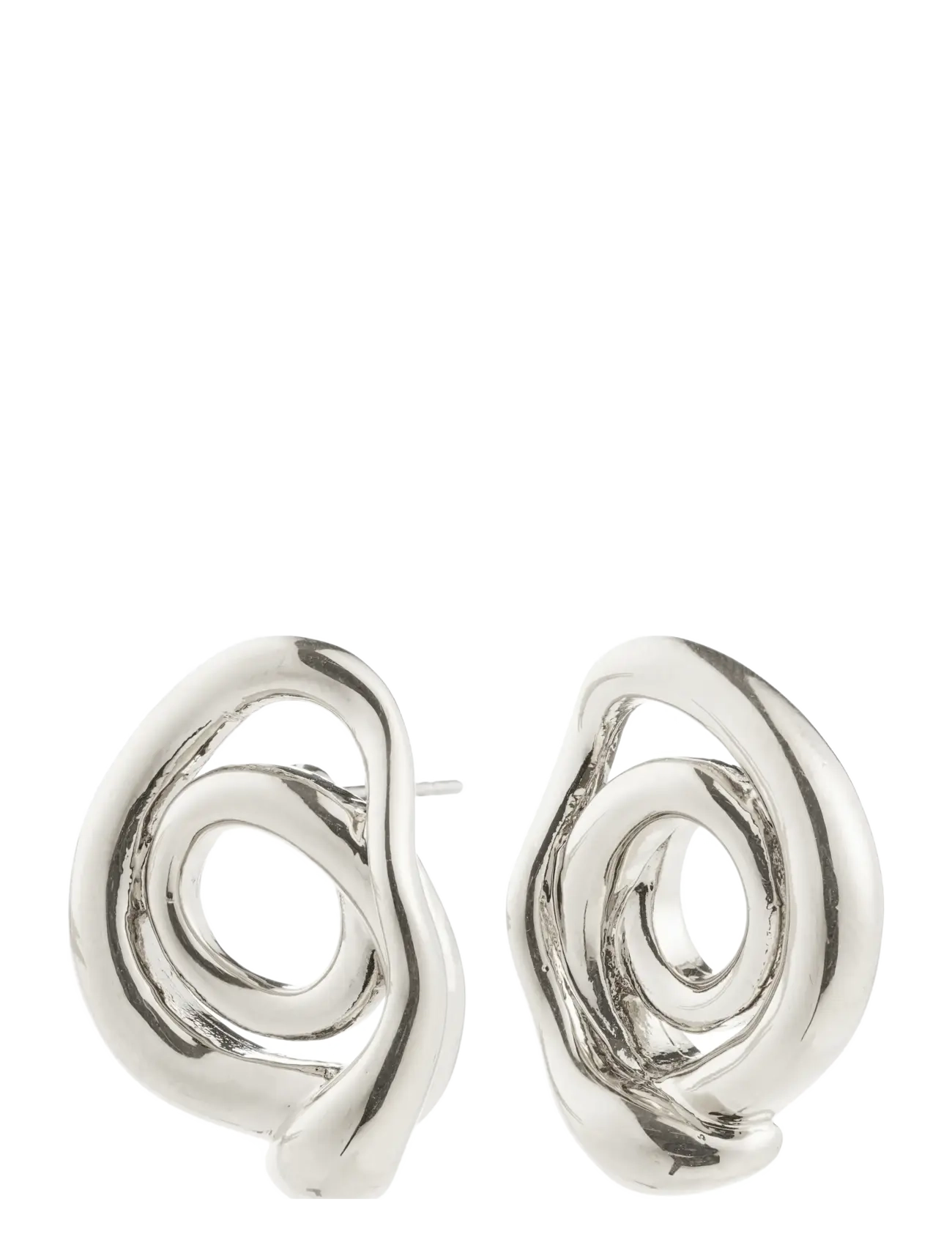 PILGRIM Unfold Ohrringe Silber-Plated Silber - One Size - Damen