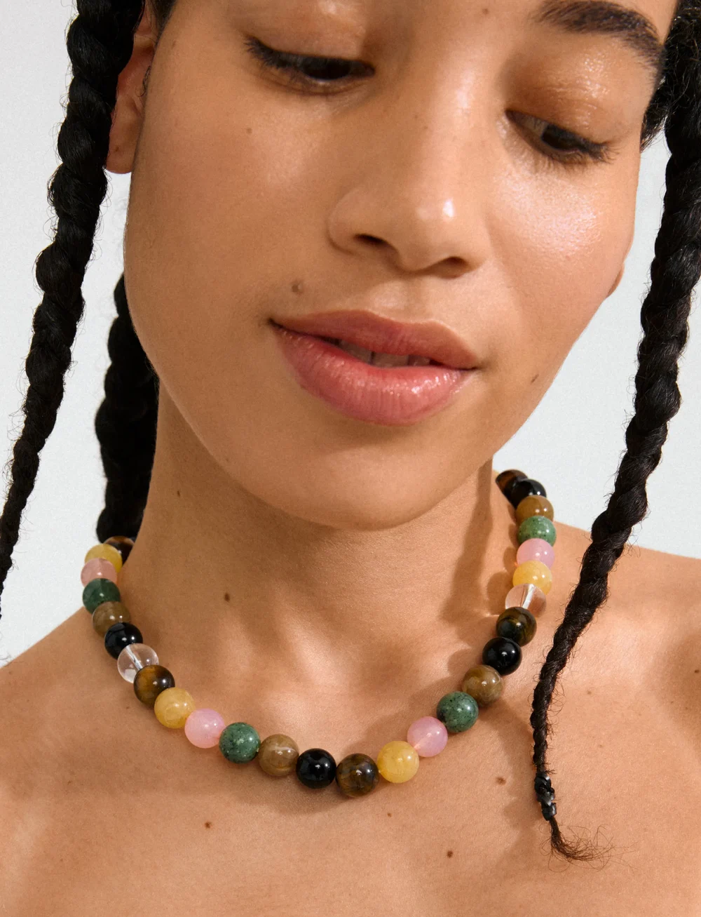 Pilgrim - UNFOLD necklace silver-plated/multi colour - konfirmation - silver plated - 0