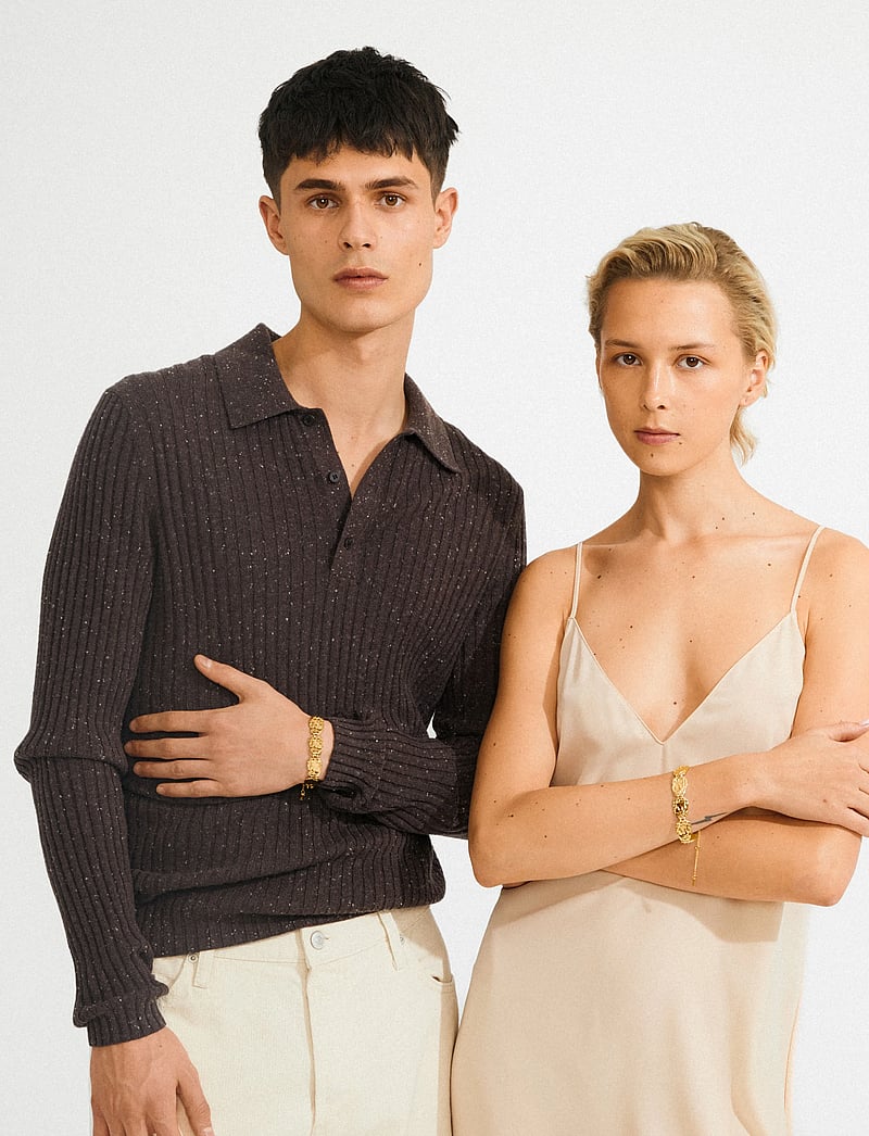 Pilgrim - SHIFT bracelet gold-plated - gold plated - 0