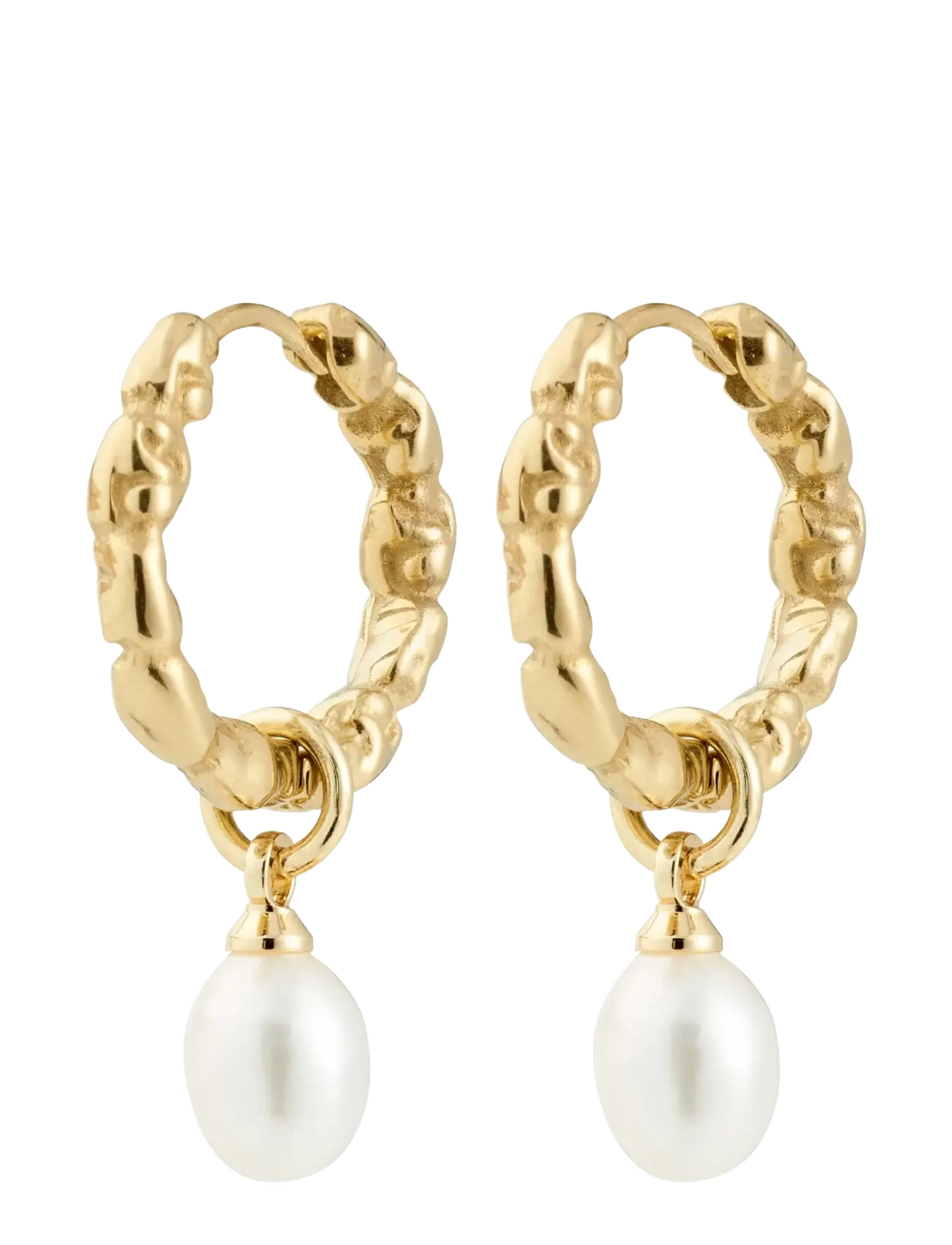 Pilgrim SHIFT pearl earrings gold-plated - Angebote - GOLD PLATED / gold