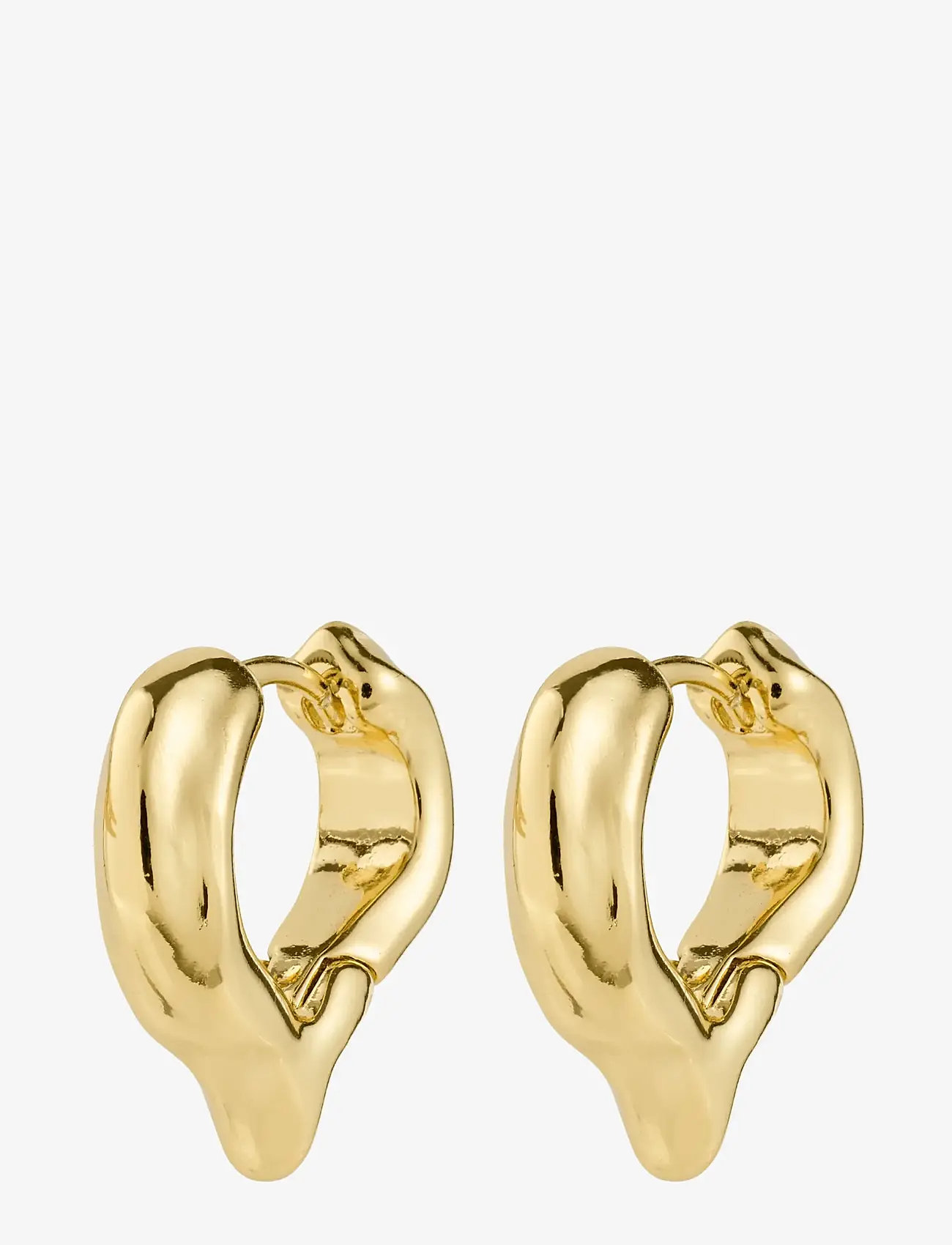 Pilgrim - IRIS earrings gold-plated - kreolen - gold plated - 1