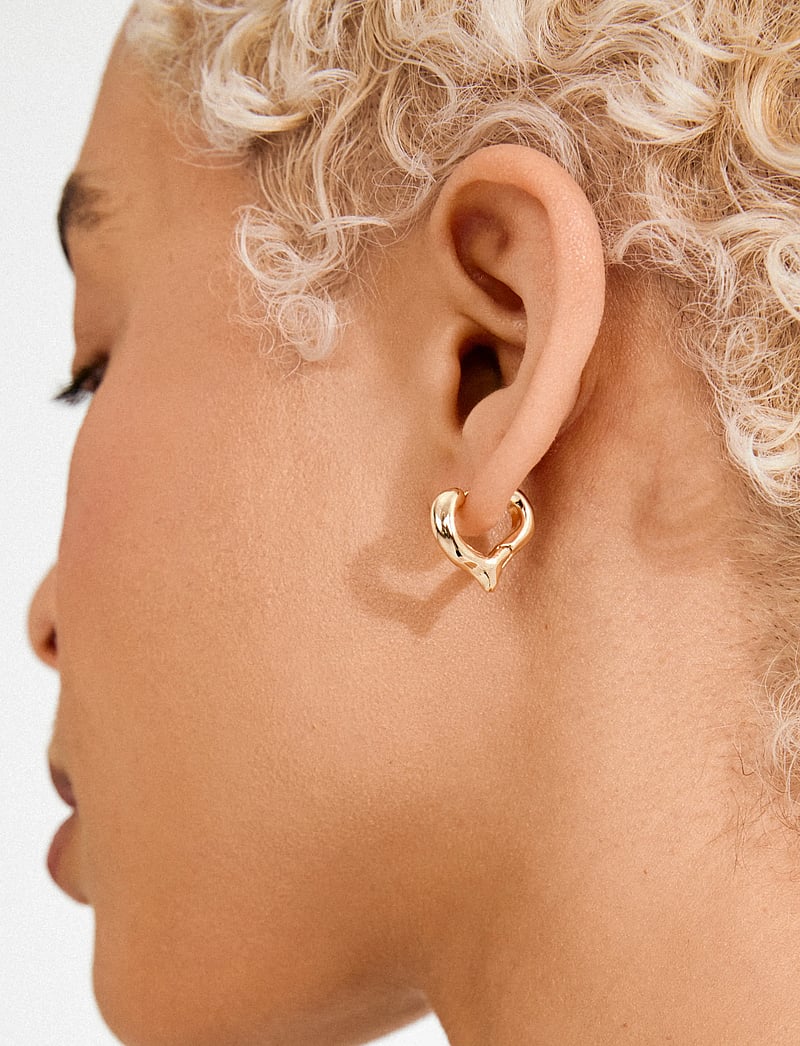 Pilgrim - IRIS earrings gold-plated - kreolen - gold plated - 2