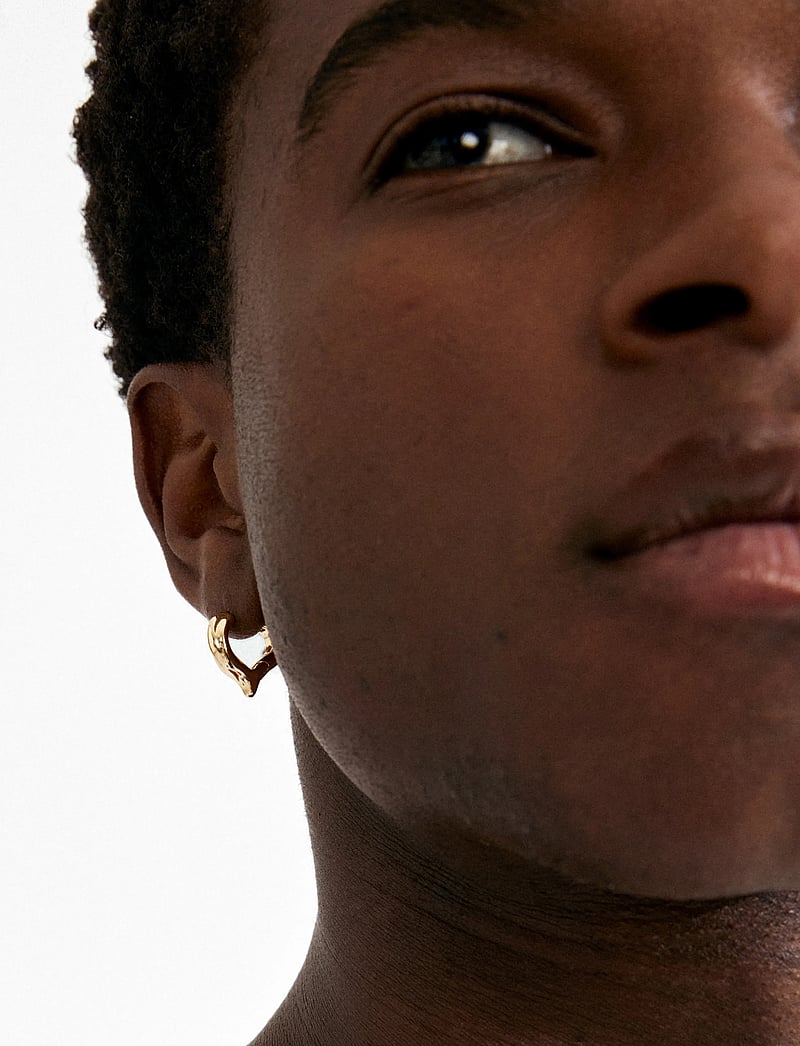 Pilgrim - IRIS earrings gold-plated - kreolen - gold plated - 3