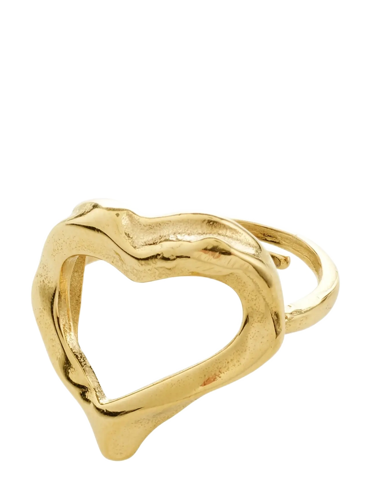 PILGRIM Iris Ring Gold-Plated Gold - One Size - Damen