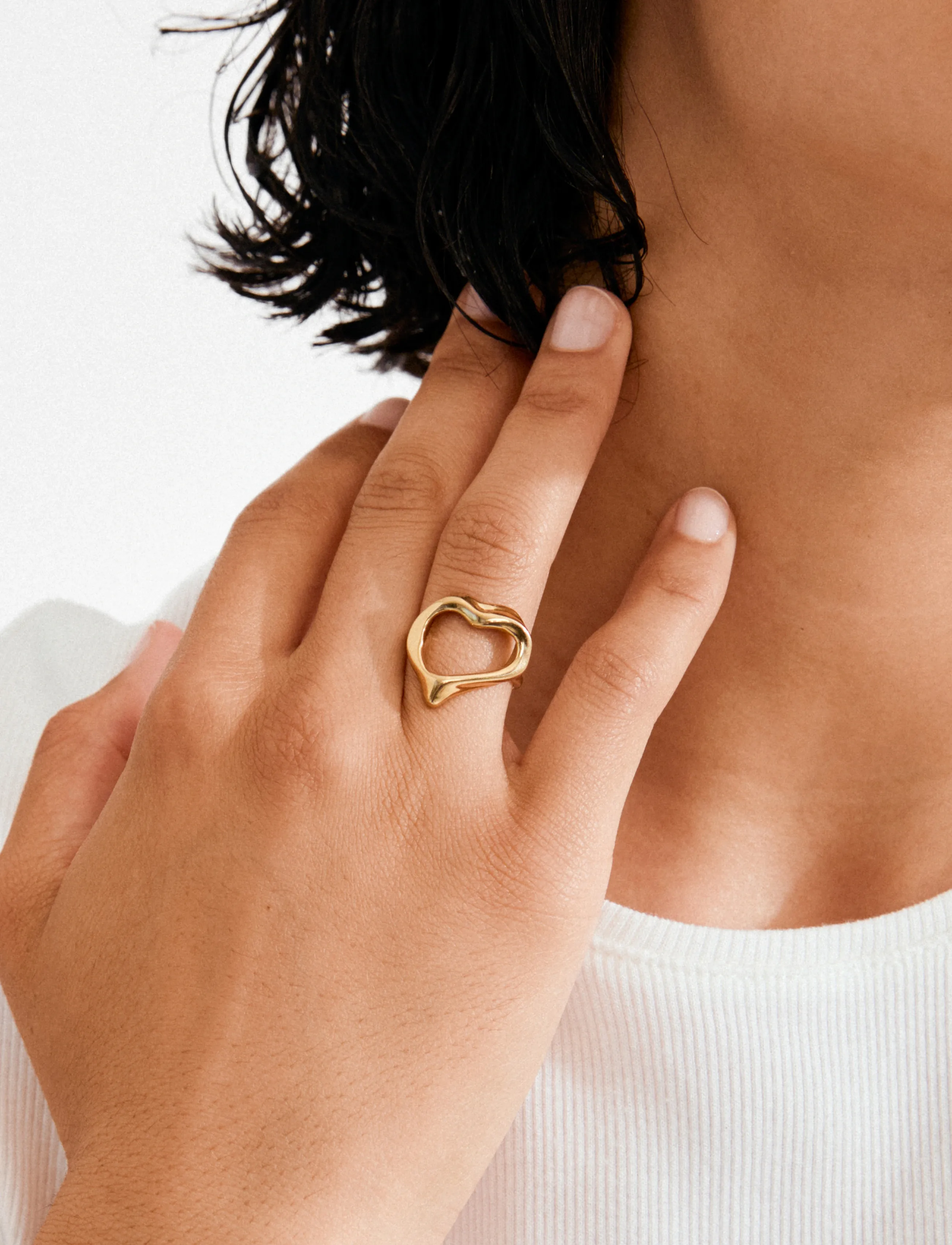Pilgrim - IRIS ring gold-plated - peoriided outlet-hindadega - gold plated - 2