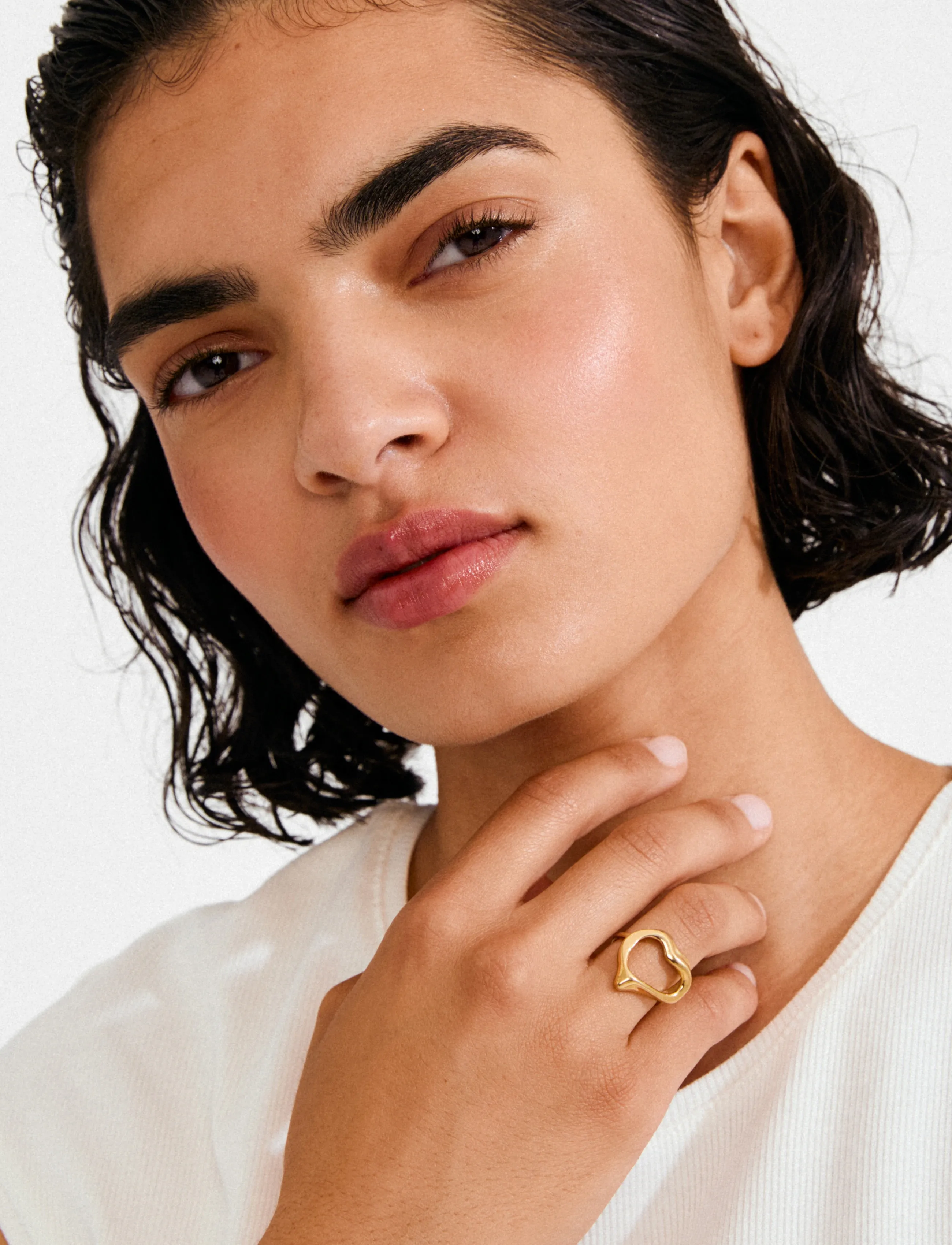 Pilgrim - IRIS ring gold-plated - peoriided outlet-hindadega - gold plated - 3