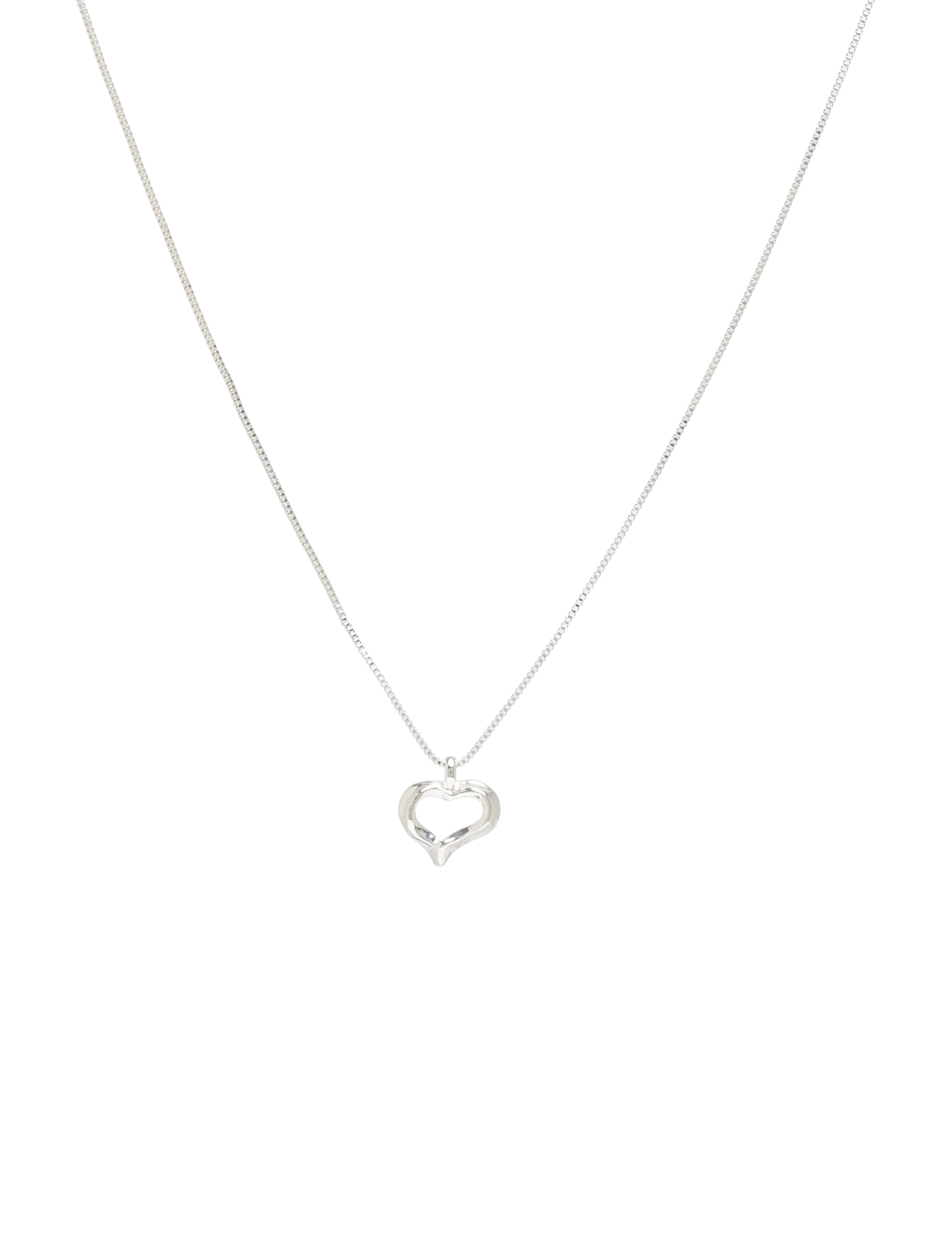 IRIS necklace silver-plated - SILVER PLATED