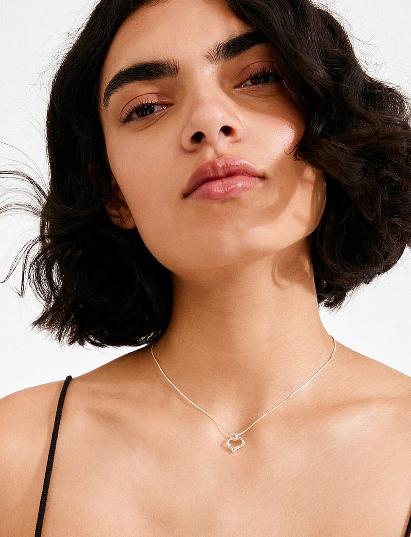 Pilgrim - IRIS necklace silver-plated - halskæder med vedhæng - silver plated - 4