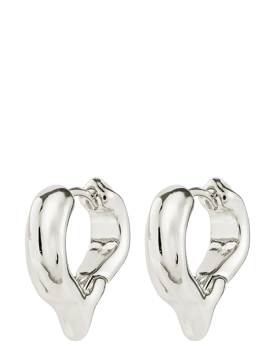 Pilgrim - IRIS earrings silver-plated - hoops - silver plated - 1