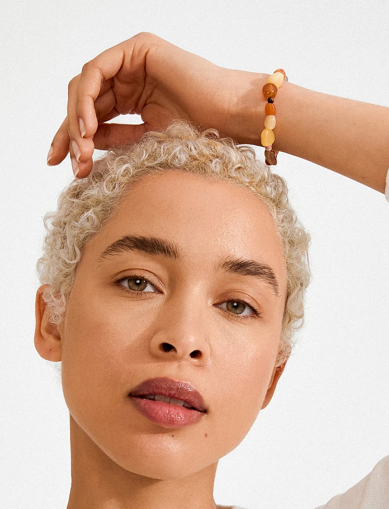 Pilgrim - IRIS bracelet sand/multi - konfirmationstøj - silver plated - 3