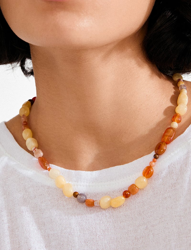 Pilgrim - IRIS necklace silver-plated/multi - statement kaelakeed - silver plated - 4