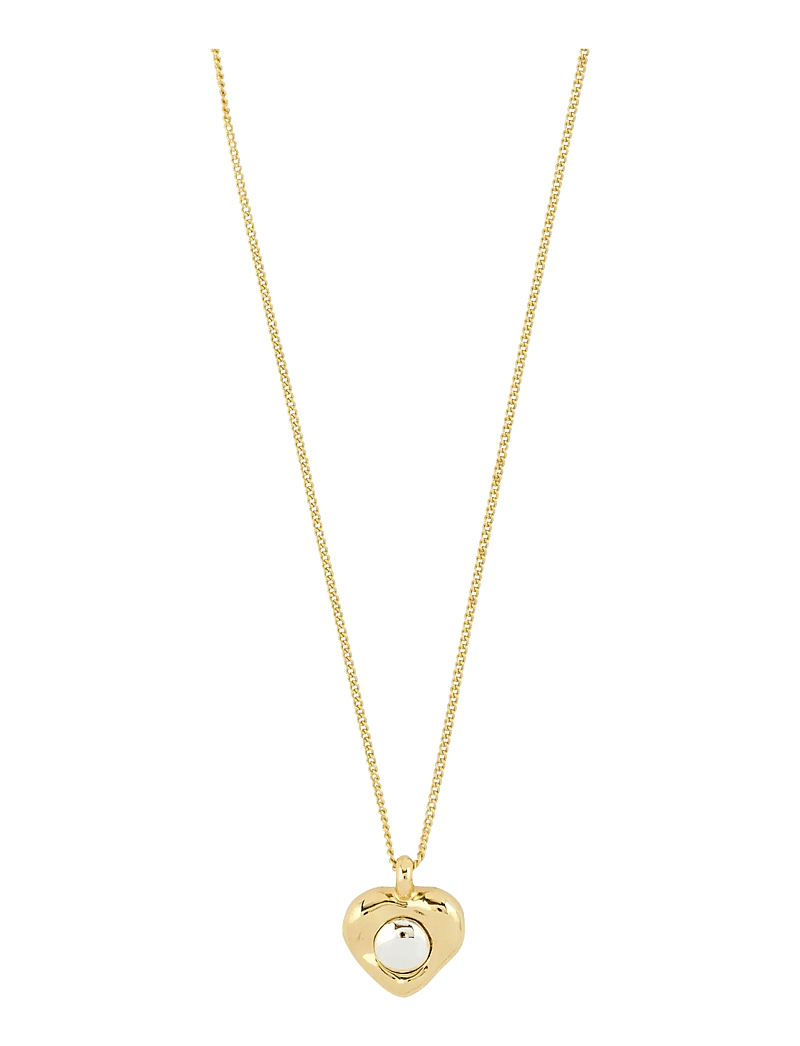 Pilgrim - NOVA heart necklace gold-plated - pendant necklaces - gold plated - 1