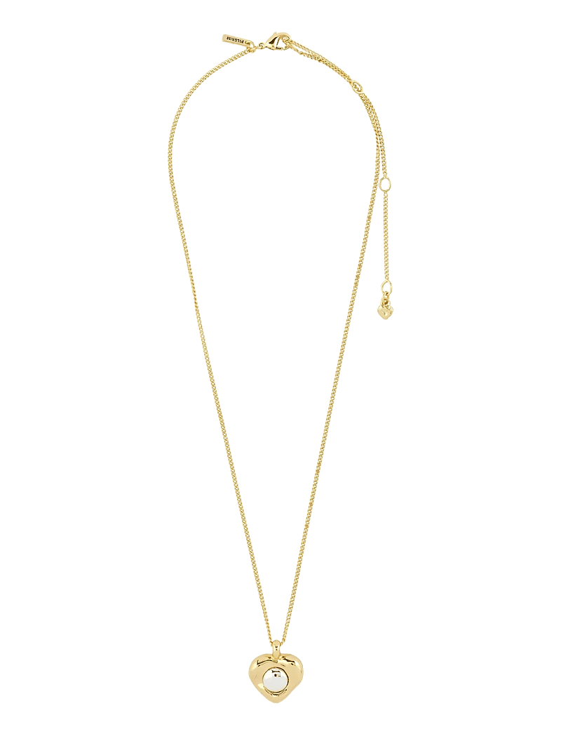 Pilgrim - NOVA heart necklace gold-plated - pendant necklaces - gold plated - 2