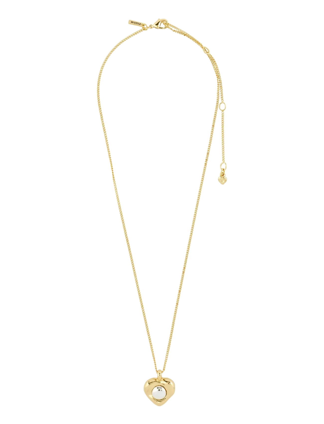 Pilgrim - NOVA heart necklace gold-plated - halskæder med vedhæng - gold plated - 2