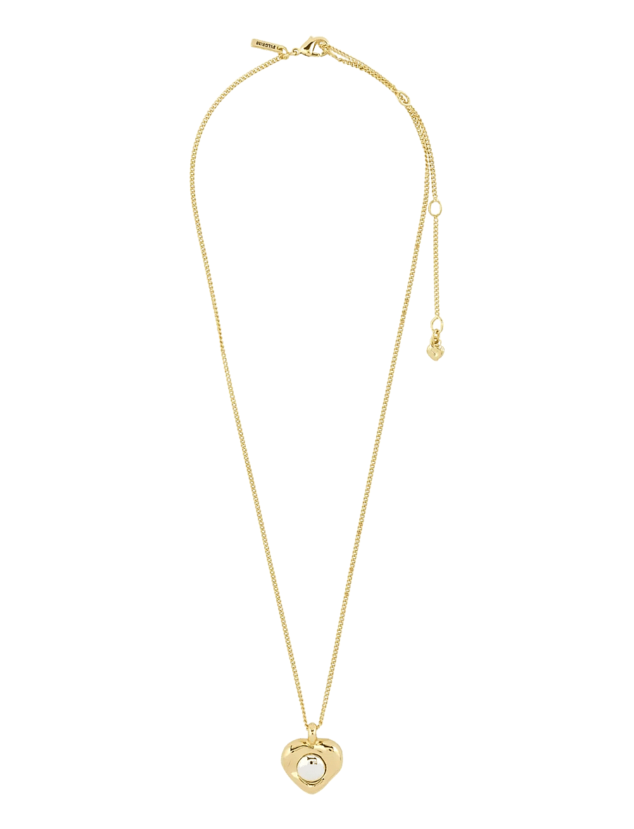 Pilgrim - NOVA heart necklace gold-plated - halskæder med vedhæng - gold plated - 2