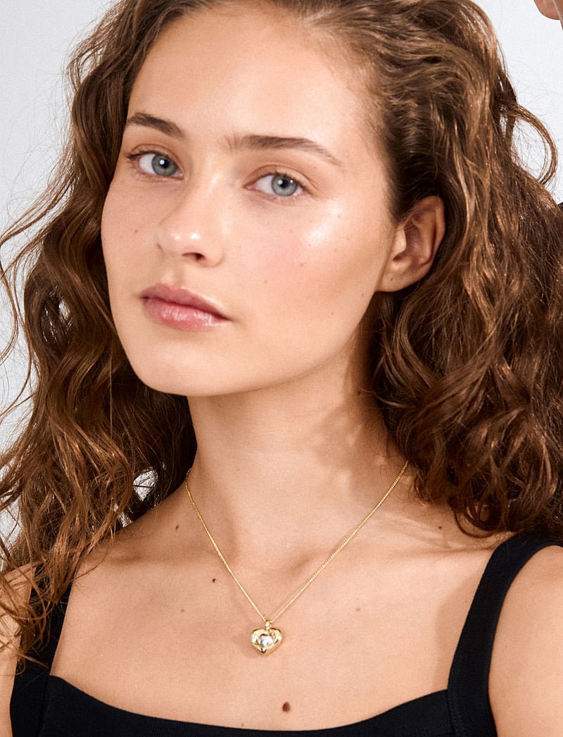 Pilgrim - NOVA heart necklace gold-plated - pendant necklaces - gold plated - 4
