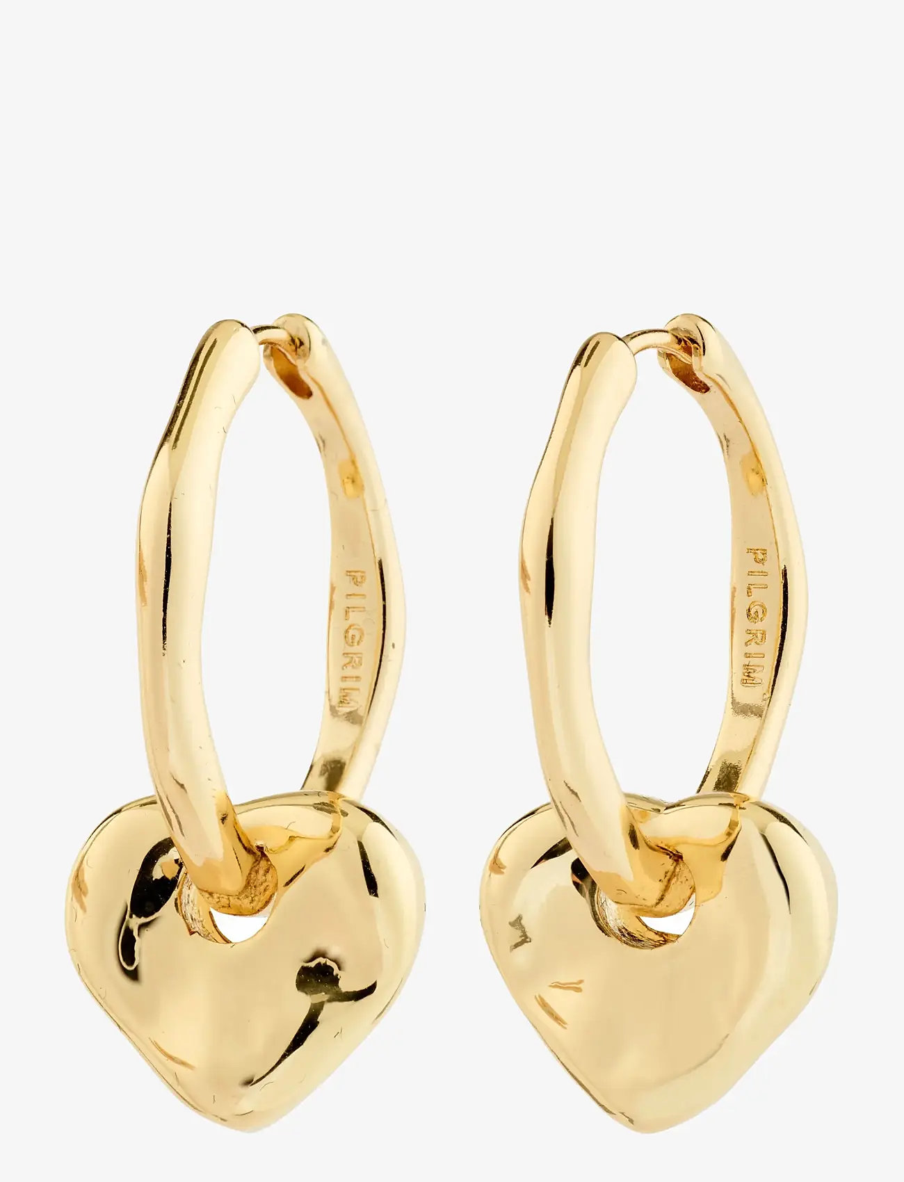 Pilgrim - NOVA earrings gold-plated - kreolen - gold plated - 1