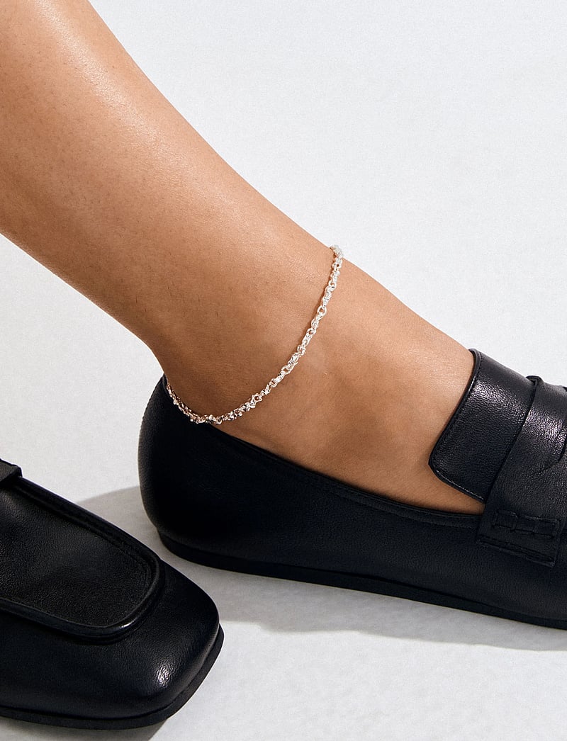 Pilgrim - NOVA ankle chain silver-plated - konfirmationstøj - silver plated - 2