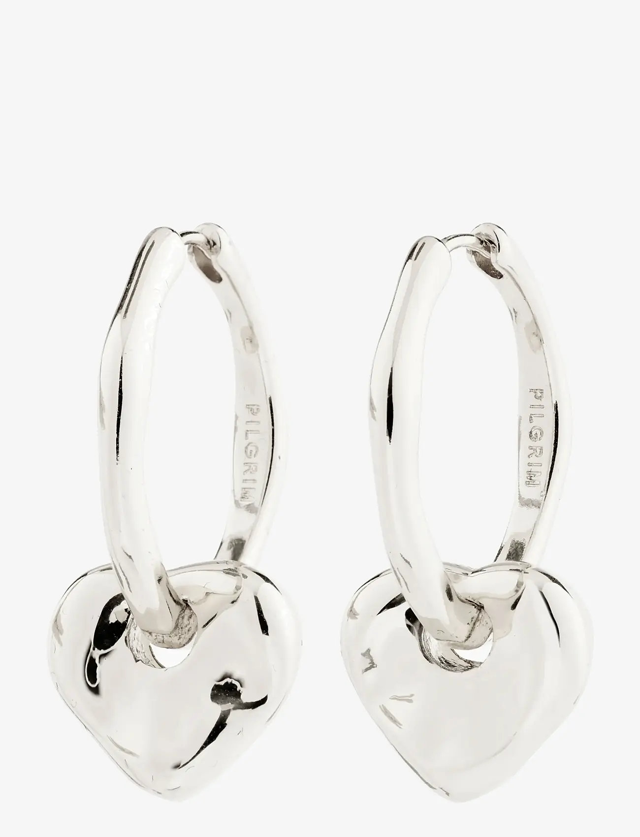 Pilgrim - NOVA earrings silver-plated - hoops - silver plated - 1