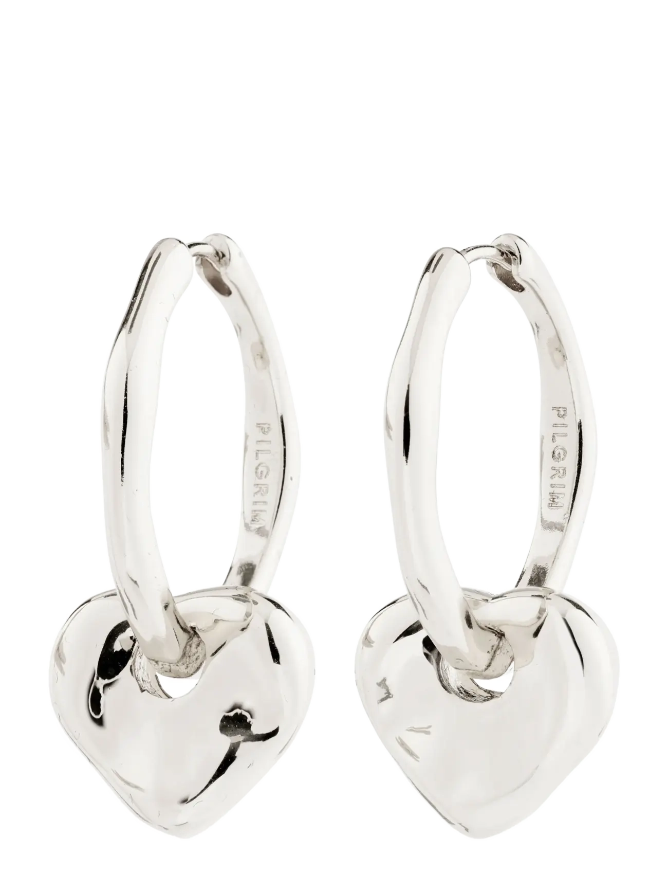 Pilgrim NOVA earrings silver-plated - Ehted - SILVER PLATED / silver