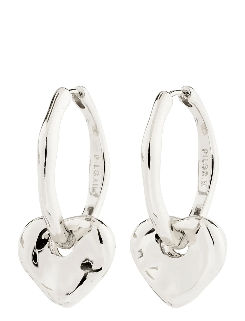 Pilgrim - NOVA earrings silver-plated - hoops - silver plated - 1