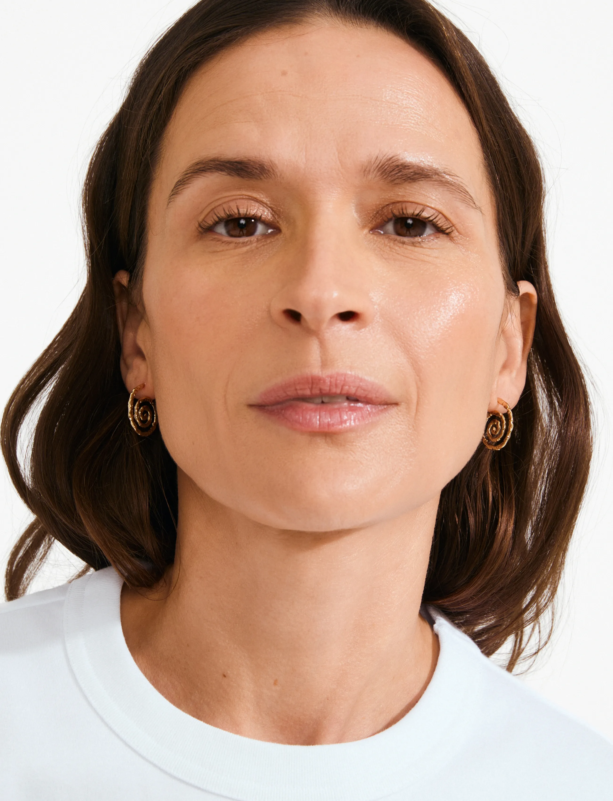 Pilgrim Still Earrings Gold-Plated, One Size, Gold, Earrings > Statement Earrings, Dame