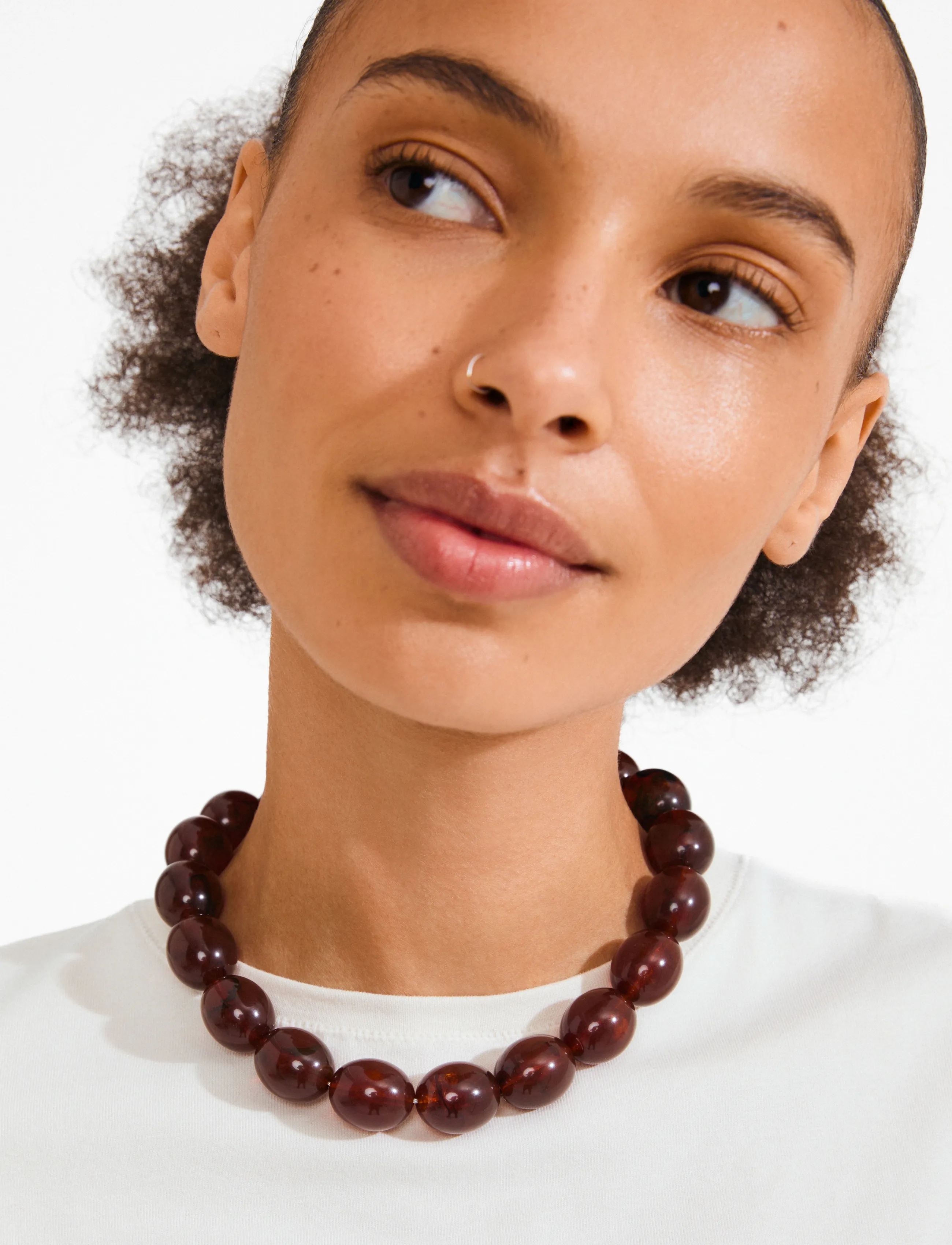 Pilgrim Still Necklace Gold-Plated/Brown, One Size, Necklaces, Braun - Statement Frauen