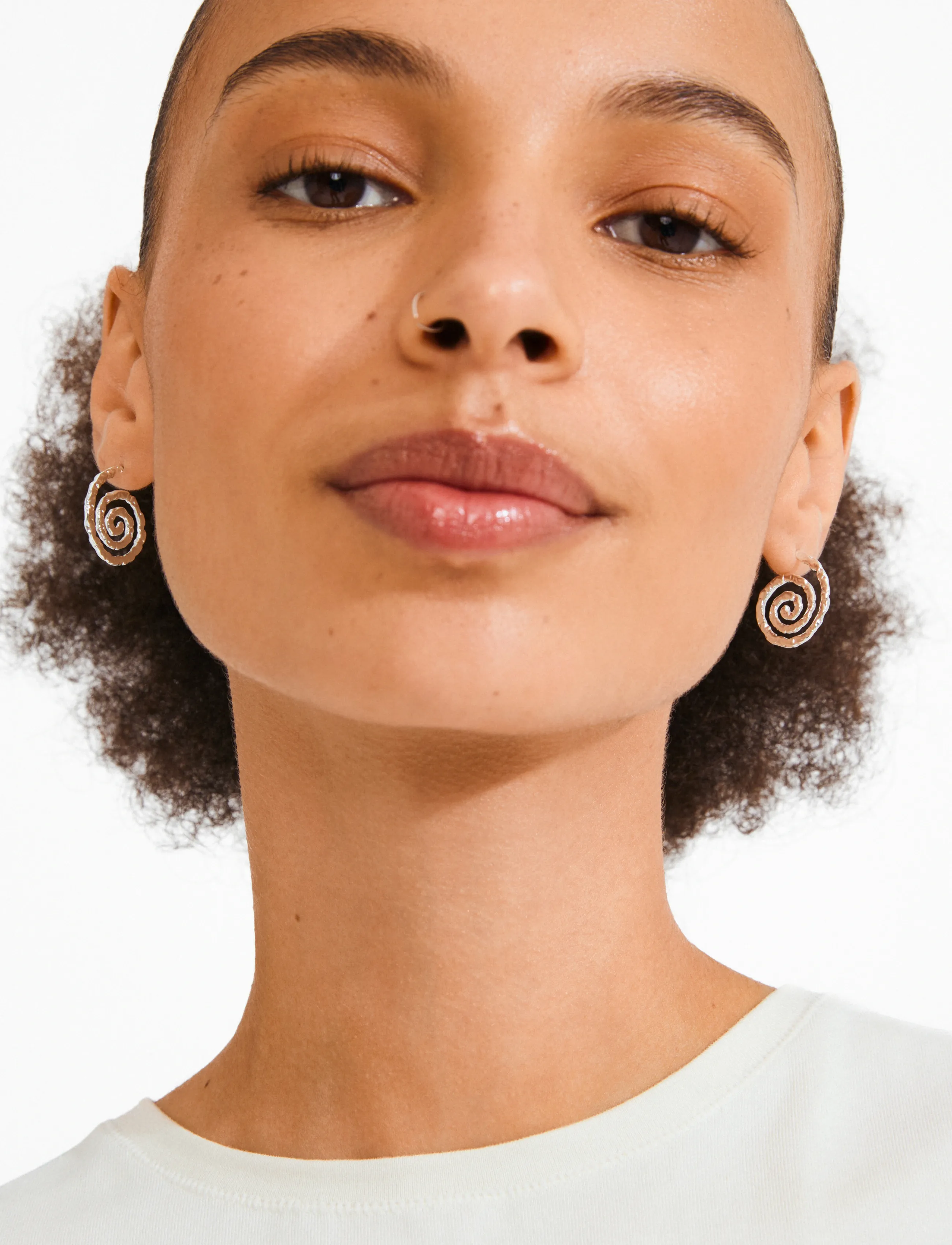 Pilgrim Still Earrings Silver-Plated, One Size, Silver, Earrings > Statement Earrings, Dame