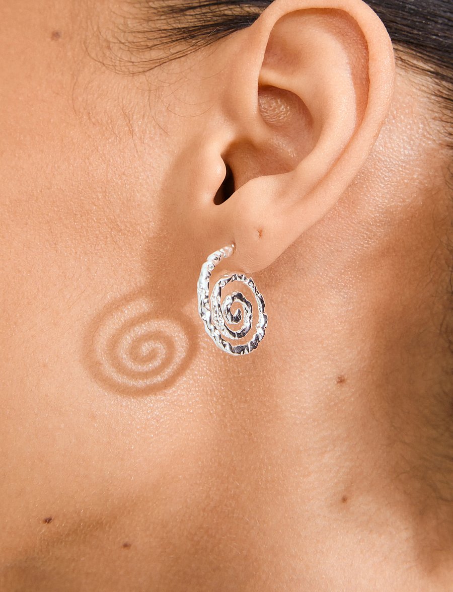 Pilgrim - STILL earrings silver-plated - statement-ohrringe - silver plated - 3