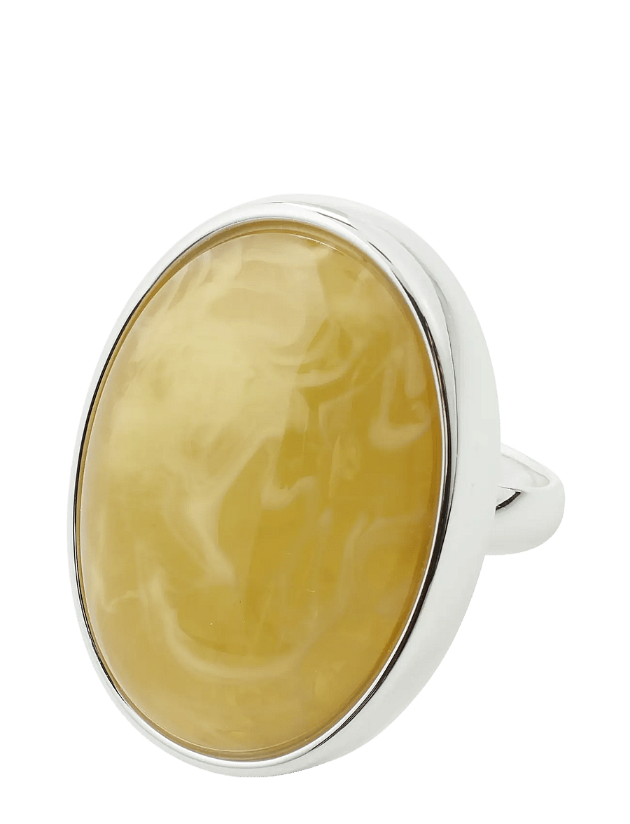 Pilgrim - STILL ring silver-plated/yellow - konfirmation - silver plated - 1