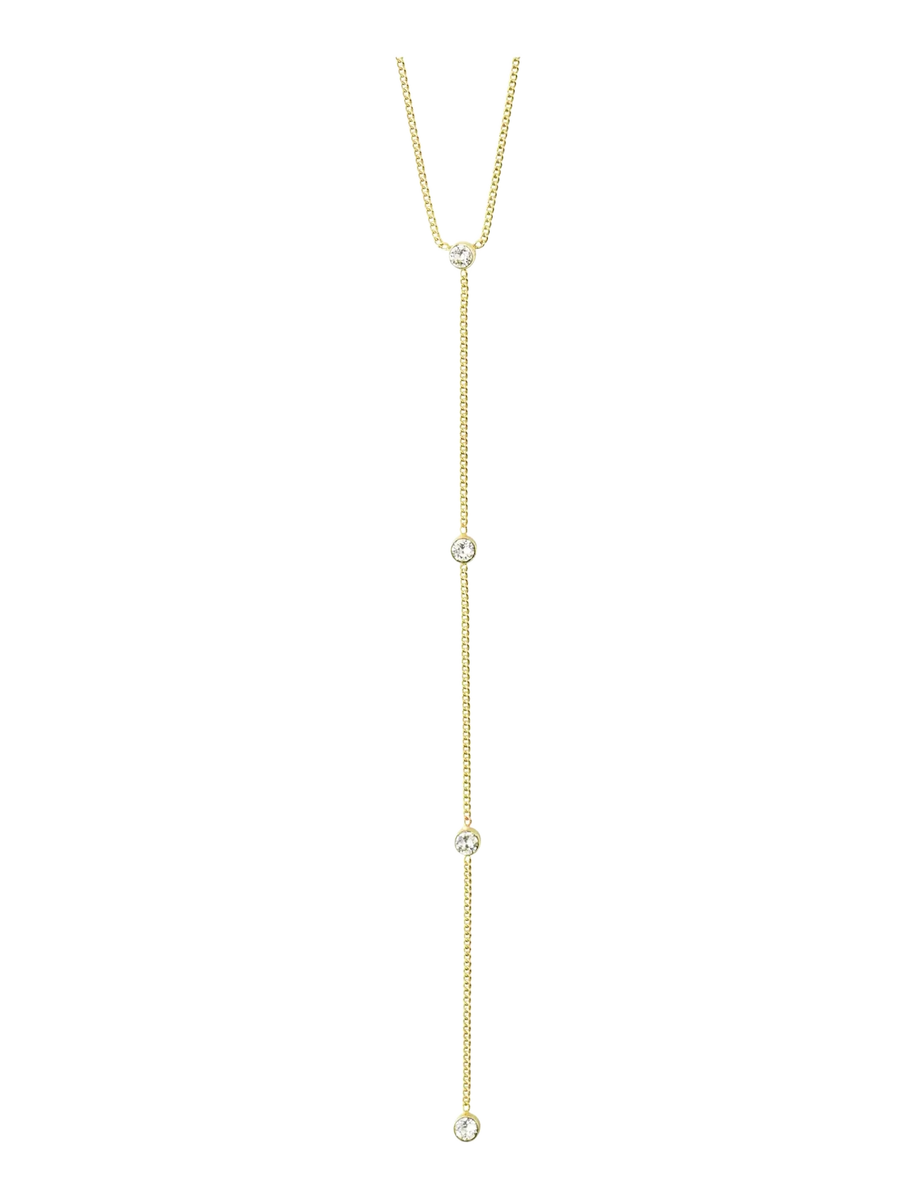 Pilgrim ROOT  Y-necklace gold-plated - Pilgrim - GOLD PLATED / gold