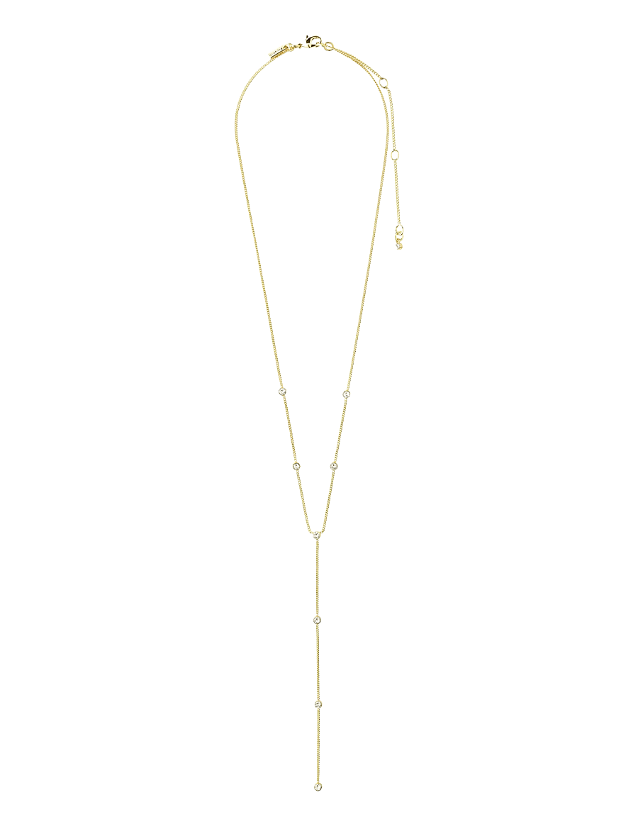 Pilgrim - ROOT Y-necklace gold-plated - ripatsiga kaelakeed - gold plated - 2