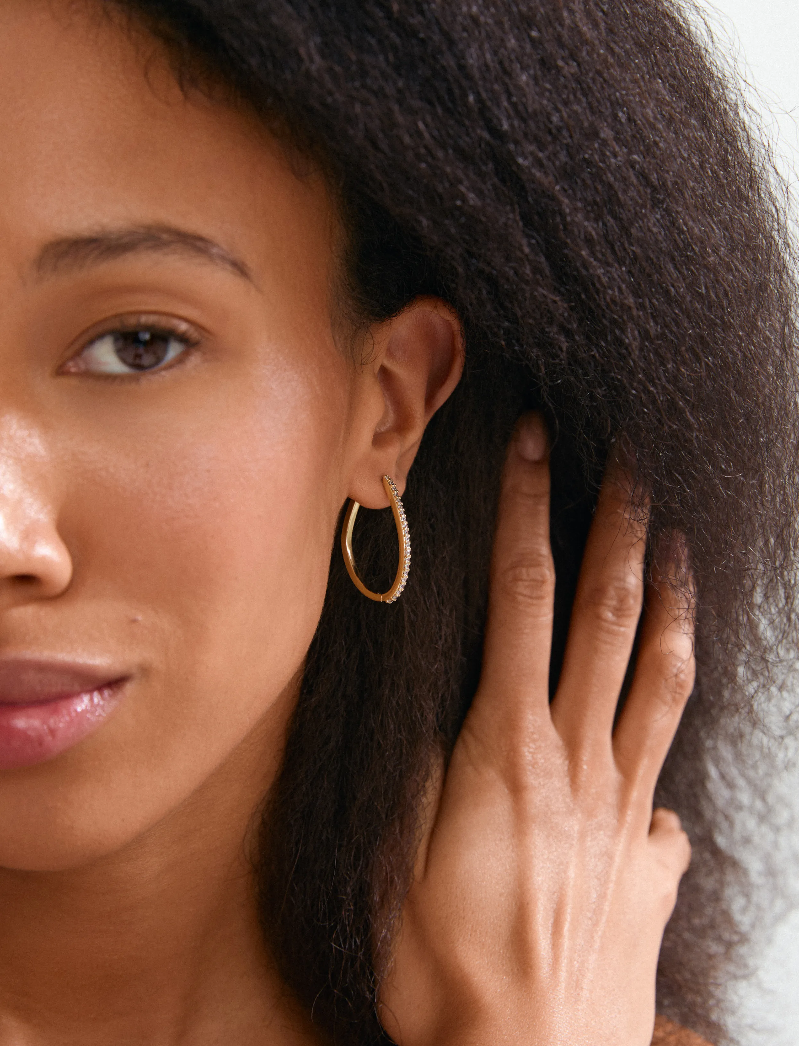 Pilgrim - ROOT hoop earrings gold-plated - kreolen - gold plated - 2