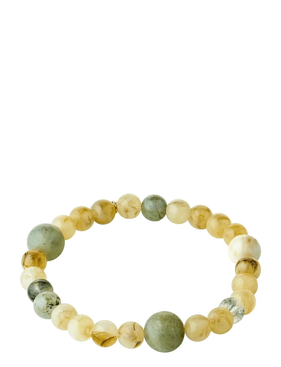 Pilgrim - ROOT bracelet gold-plated/multi - armbänder - gold plated - 1