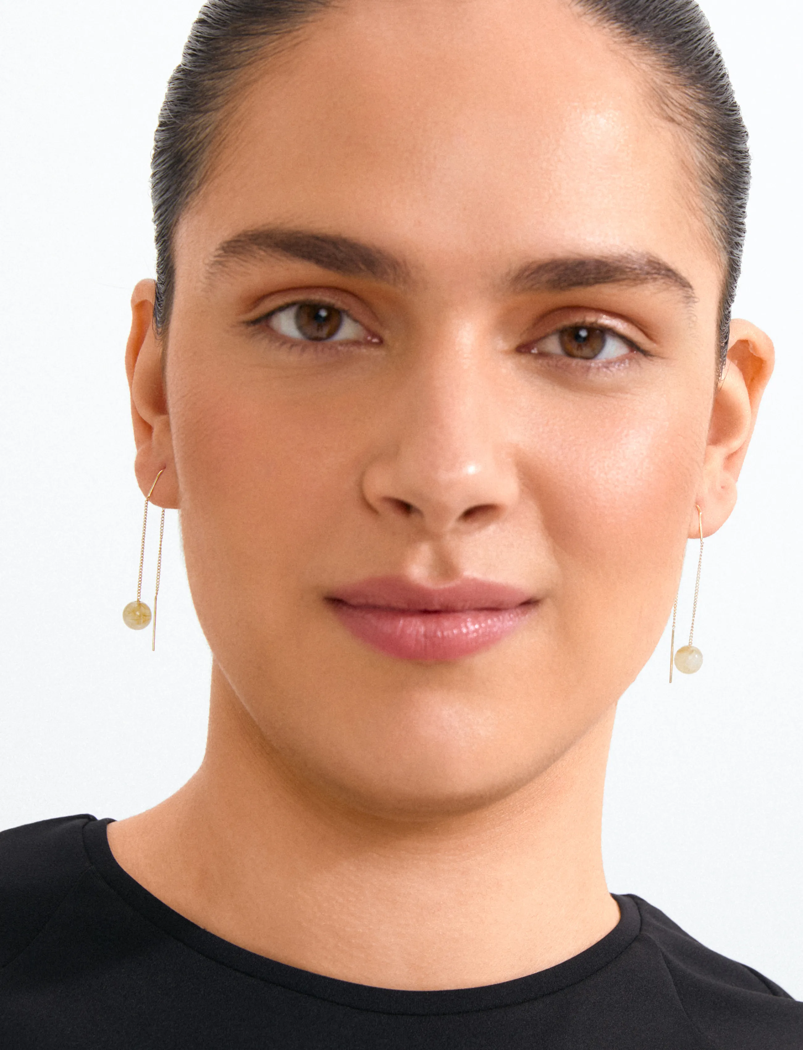 Pilgrim - ROOT chain earrings gold-plated - ohrhänger - gold plated - 0