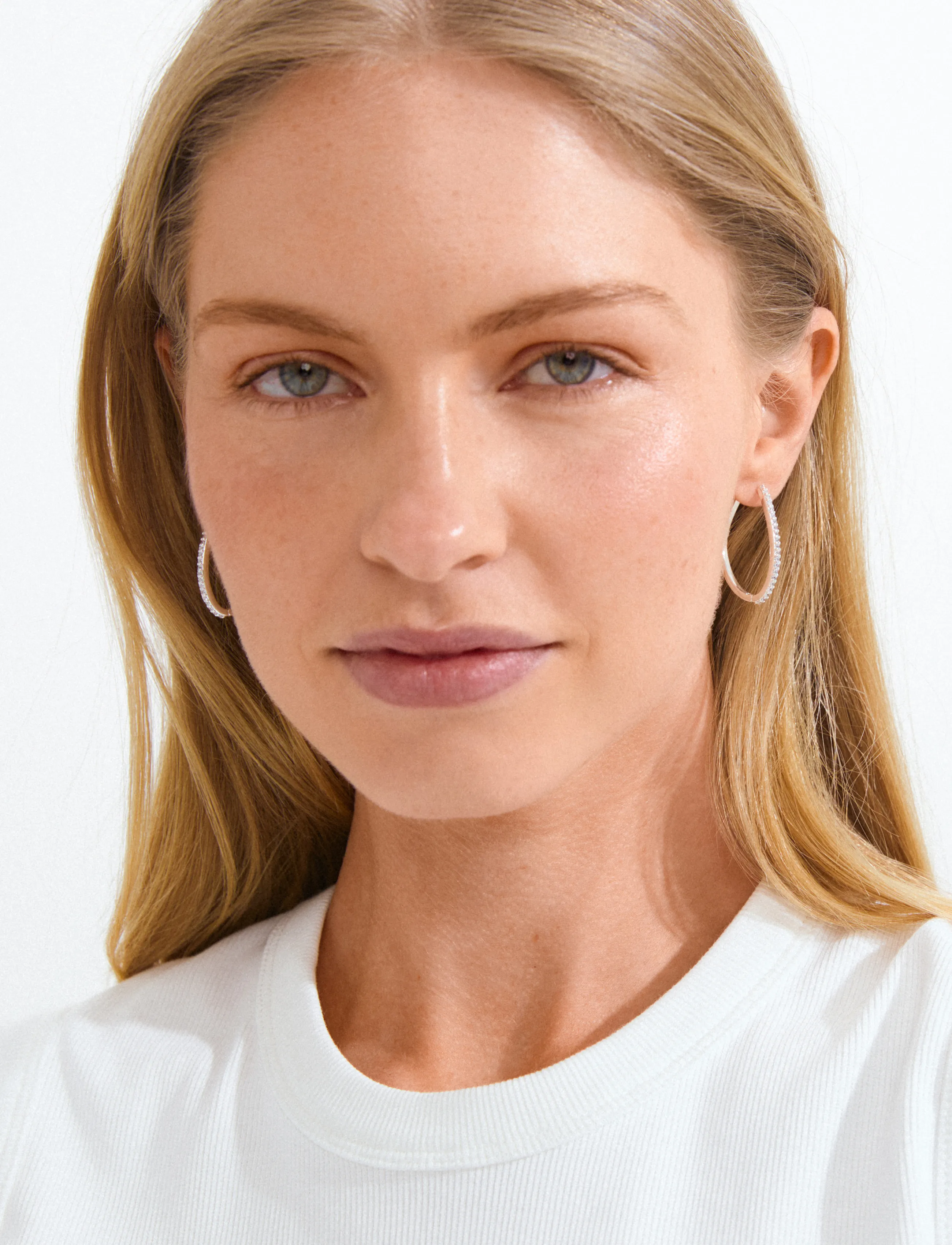 Pilgrim - ROOT hoop earrings silver-plated - kreolen - silver plated - 0