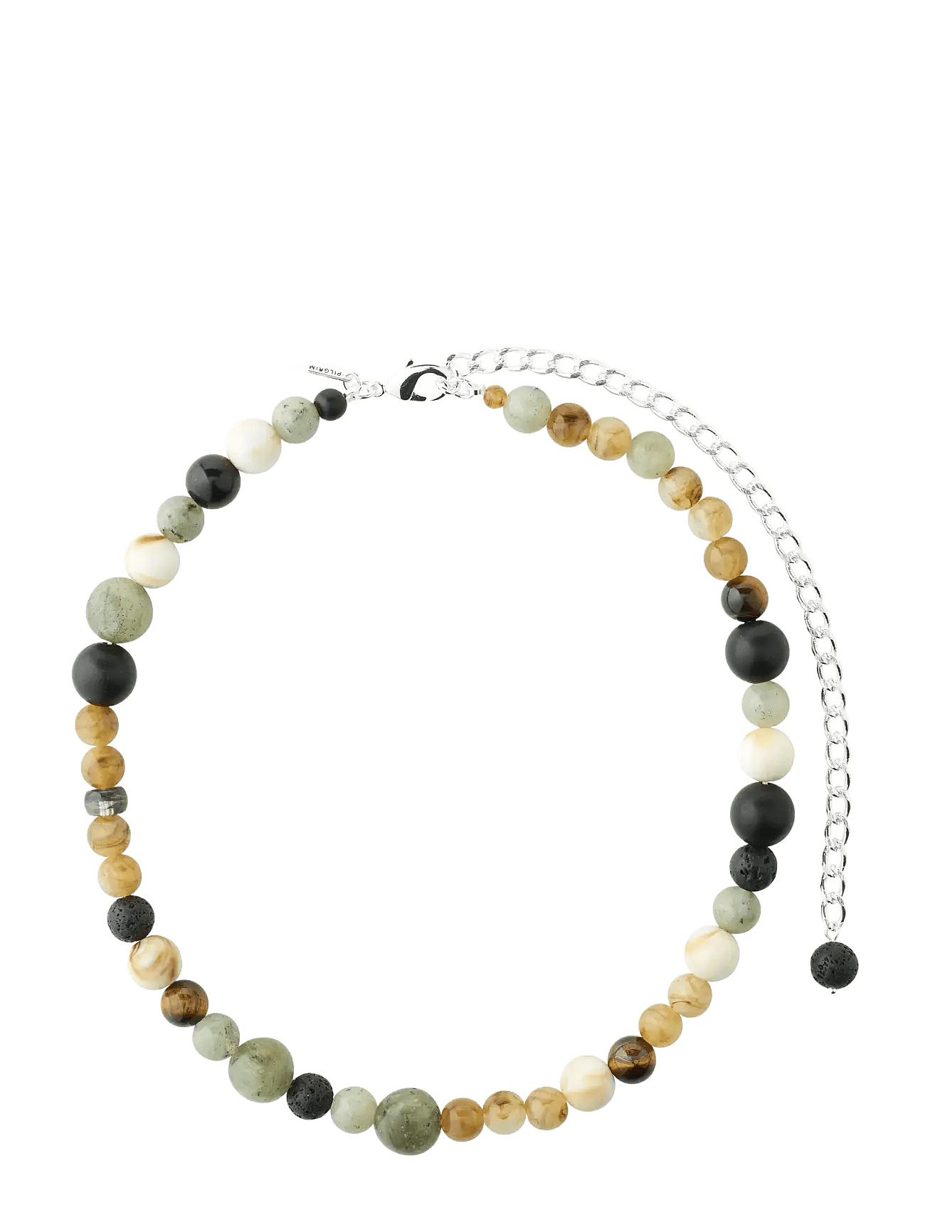Pilgrim - Root Necklace Silver-Plated -