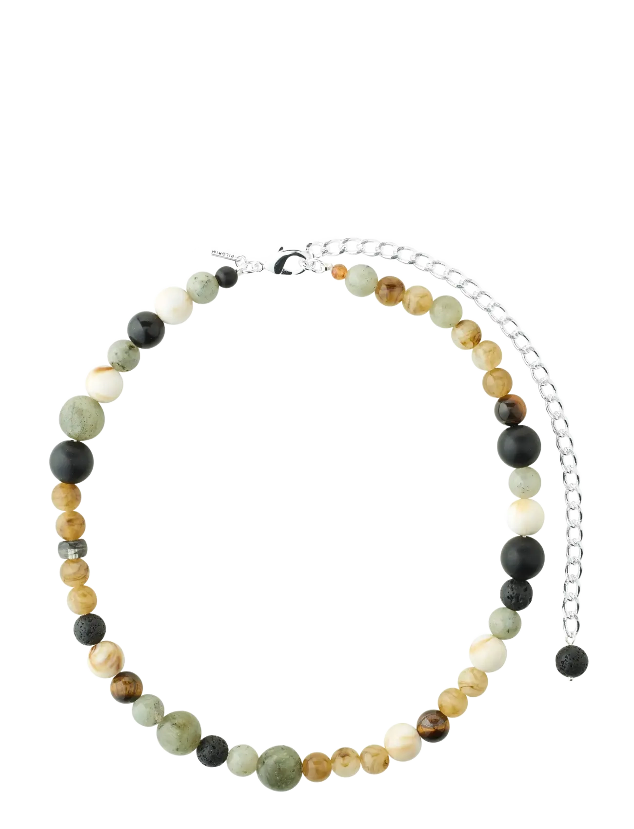 Pilgrim ROOT necklace silver-plated - Pilgrim - SILVER PLATED / multi