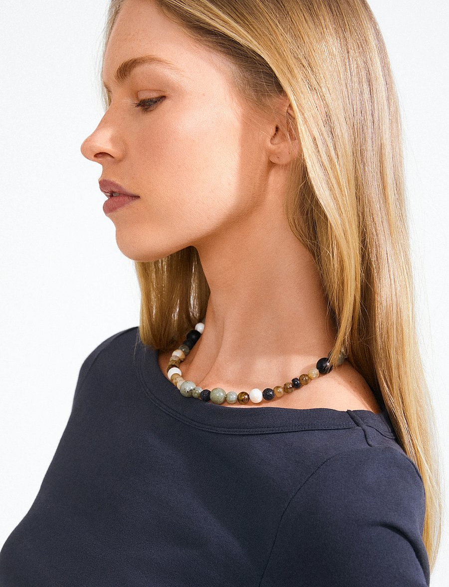 Pilgrim - ROOT necklace silver-plated - halsketten - silver plated - 3