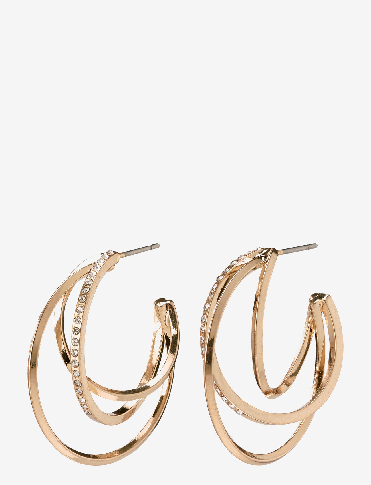 Pilgrim - Earrings Radiance Rose Gold Plated Crystal - rose gold plated - 0