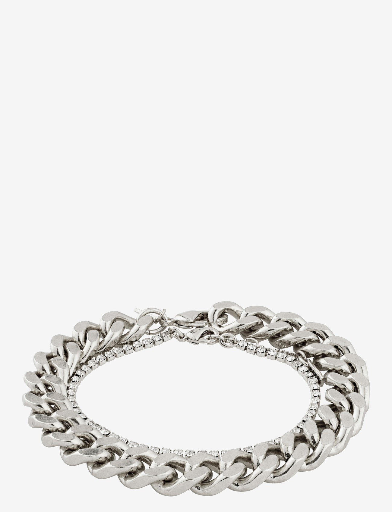 Bracelet Radiance Silver Plated Crystal - SILVER PLATED