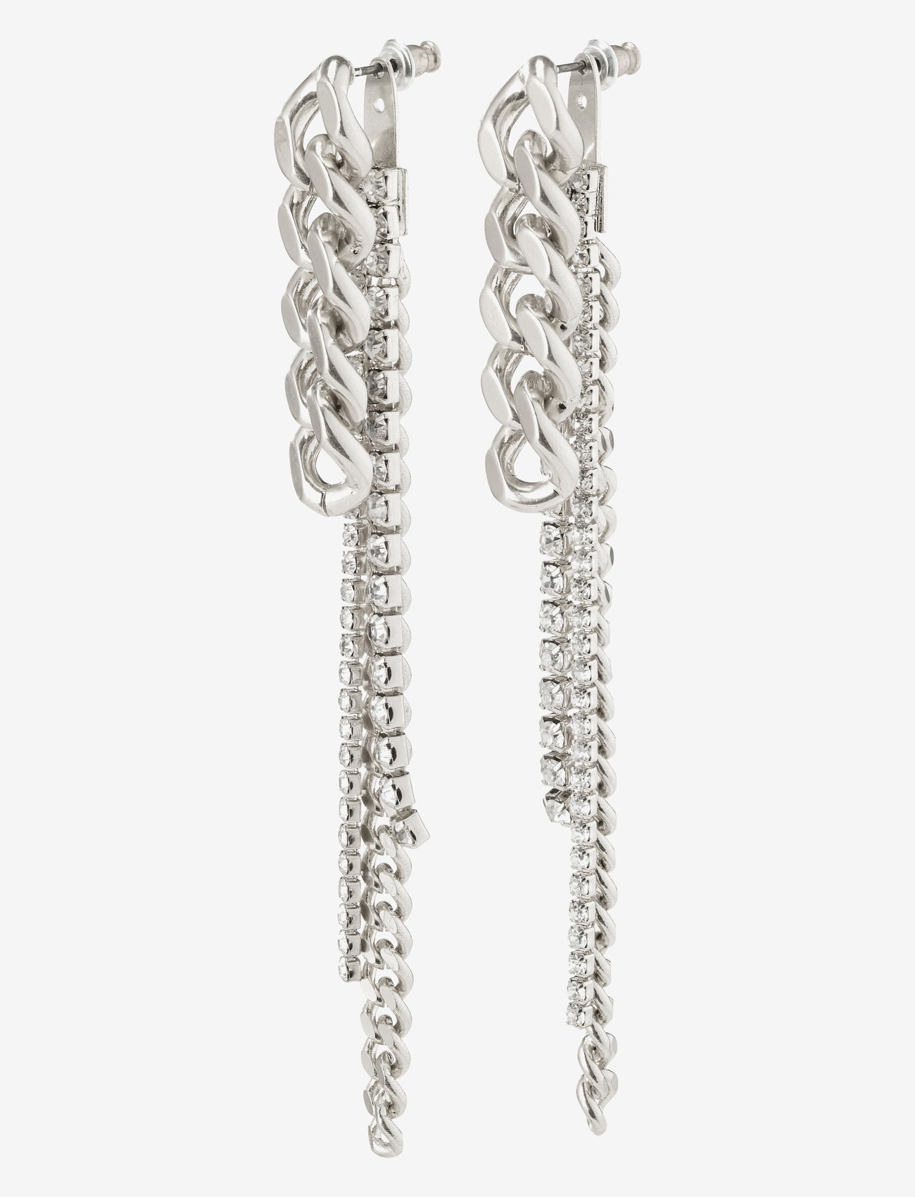 Pilgrim - Earrings Radiance Silver Plated Crystal - silver plated - 0
