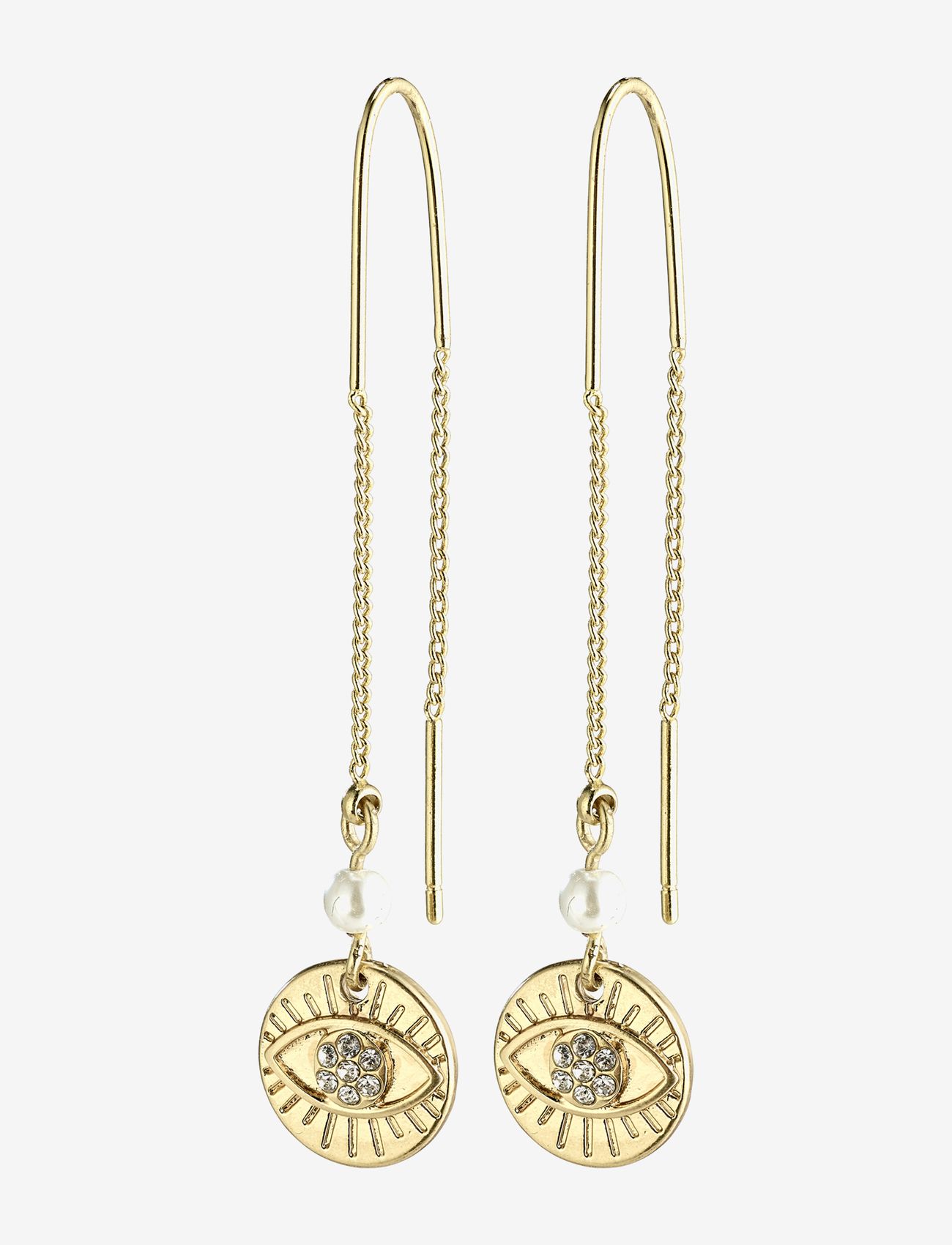 Pilgrim - Earrings Cherished Gold Plated Crystal - gold plated - 0