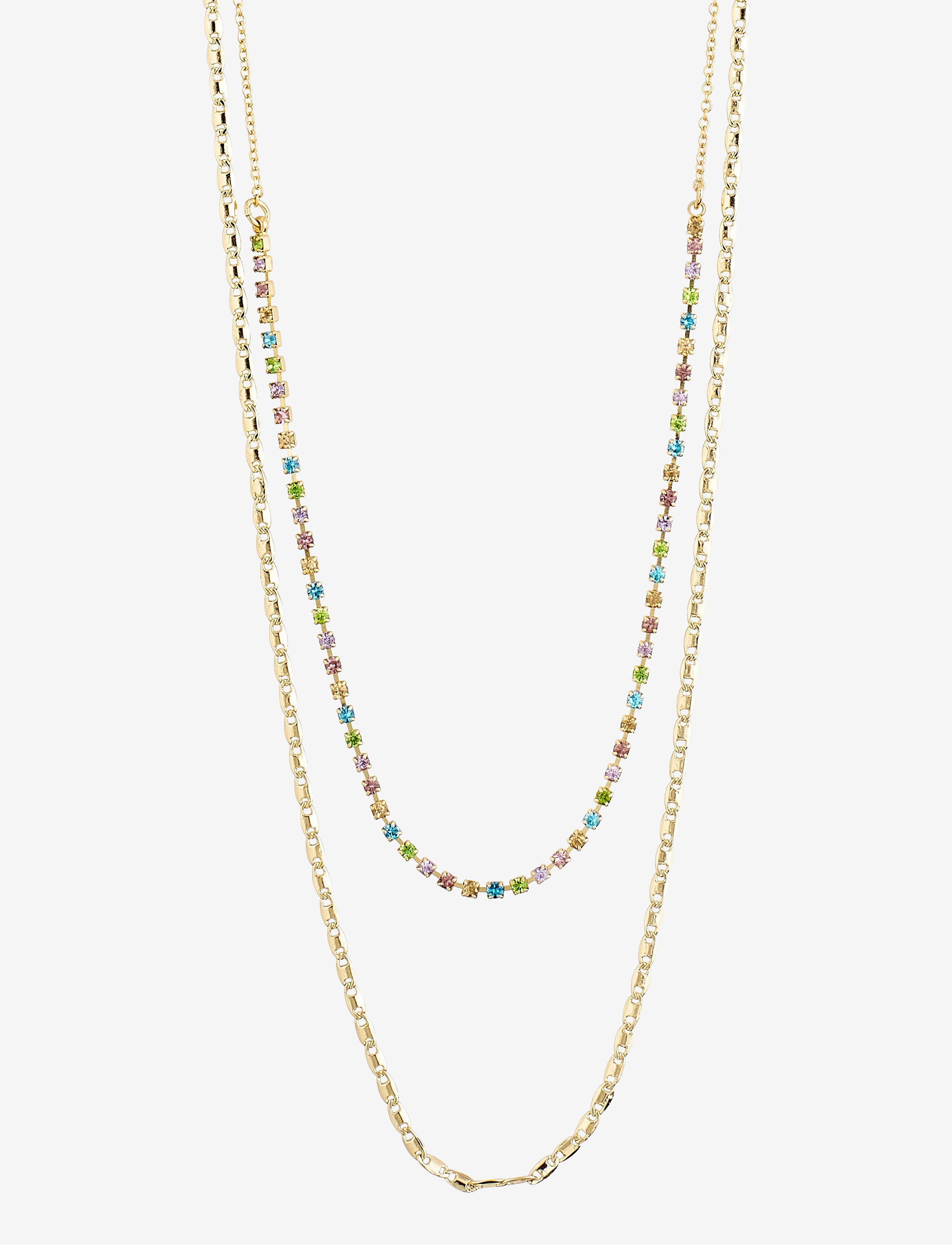 Pilgrim - Necklace Cherished Gold Plated Multi - gold plated - 1
