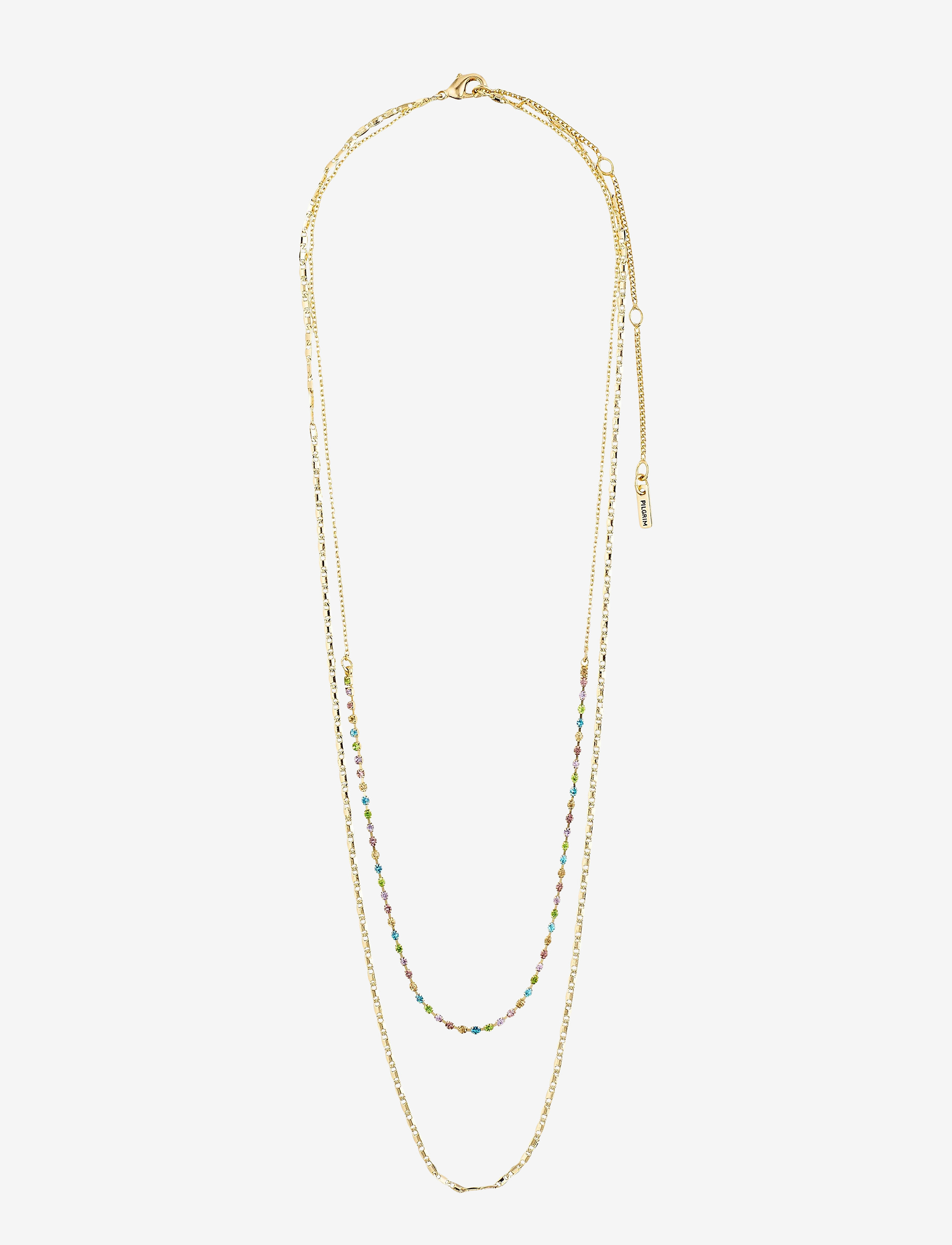 Pilgrim - Necklace Cherished Gold Plated Multi - gold plated - 2